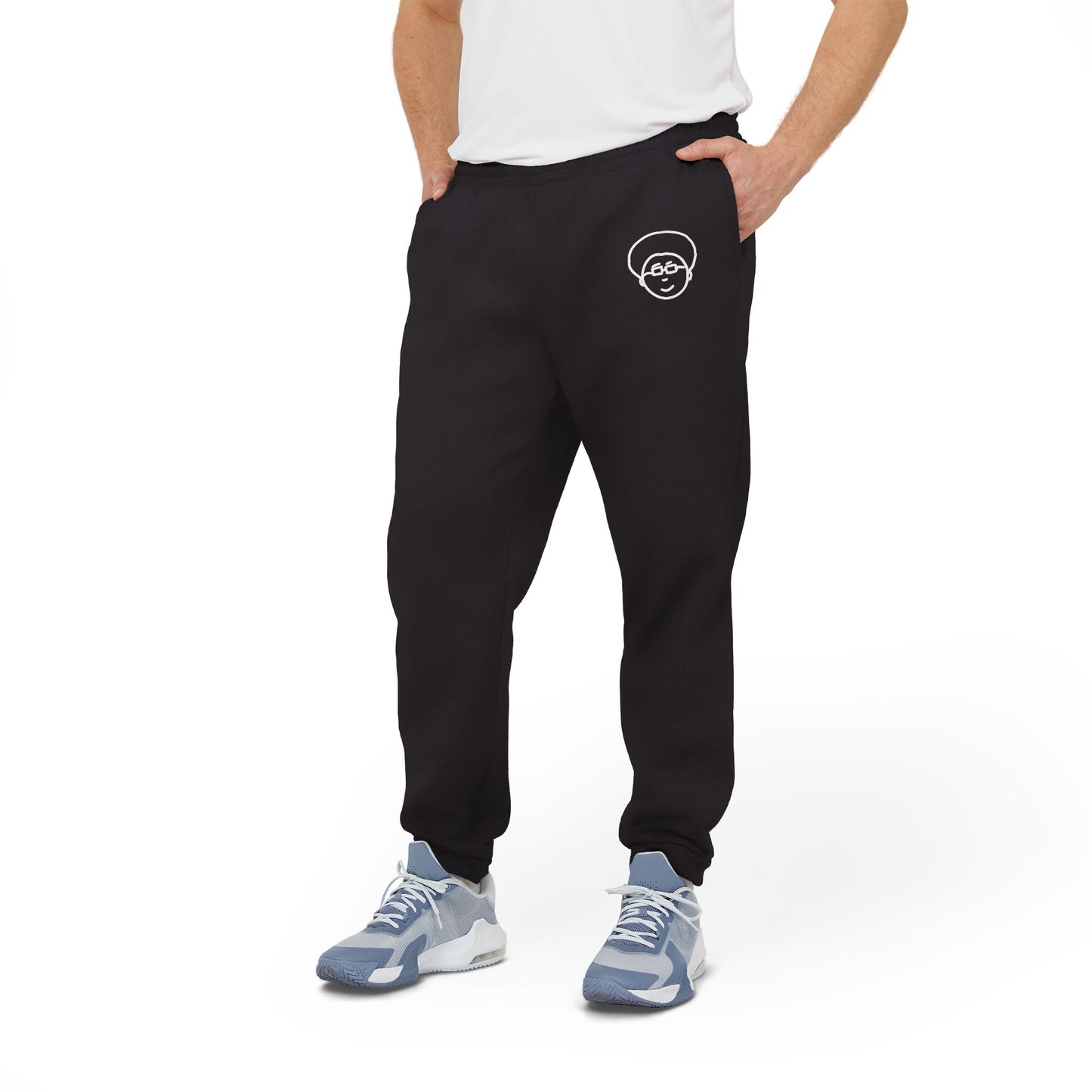 A-F-R-O LOGO - Cozy Unisex Joggers with Adidas Logo