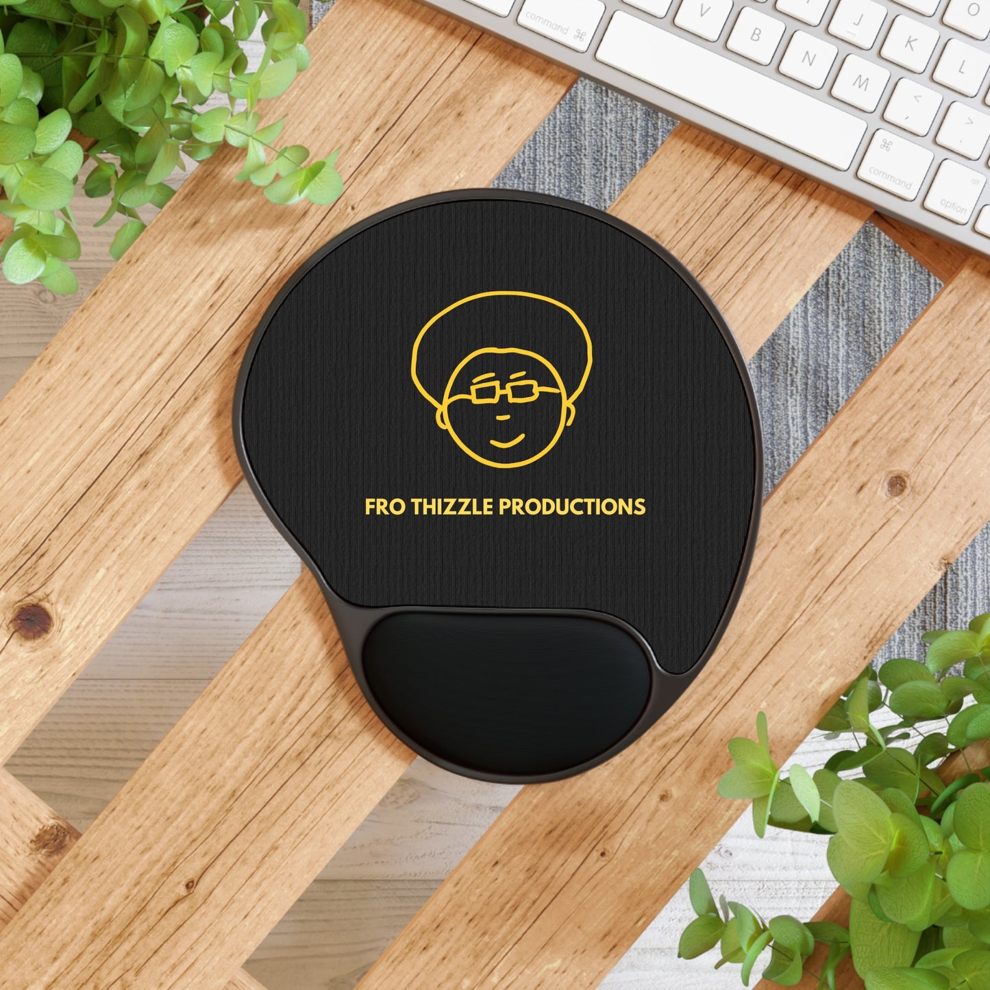 FRO Thizzle Productions - Mouse Pad with Wrist Rest