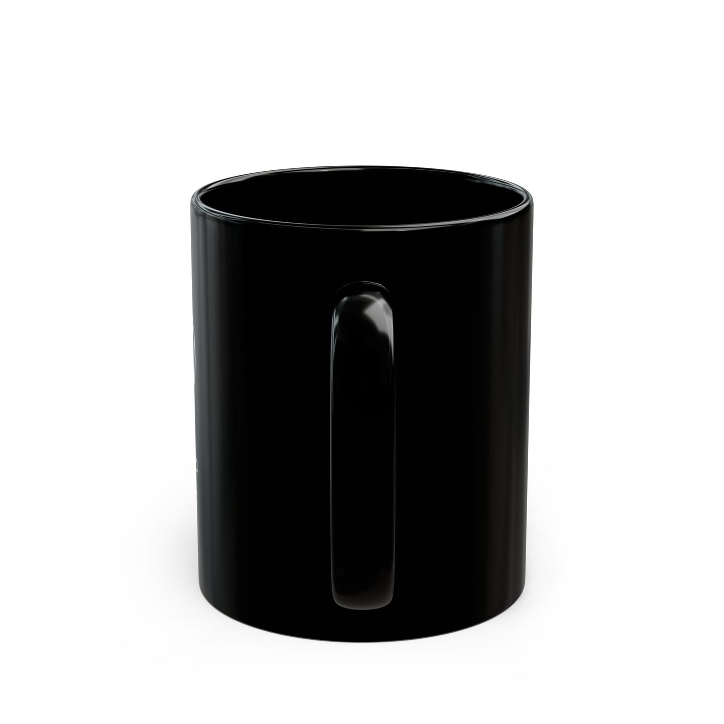 All Flows Reach Out - Black Mug