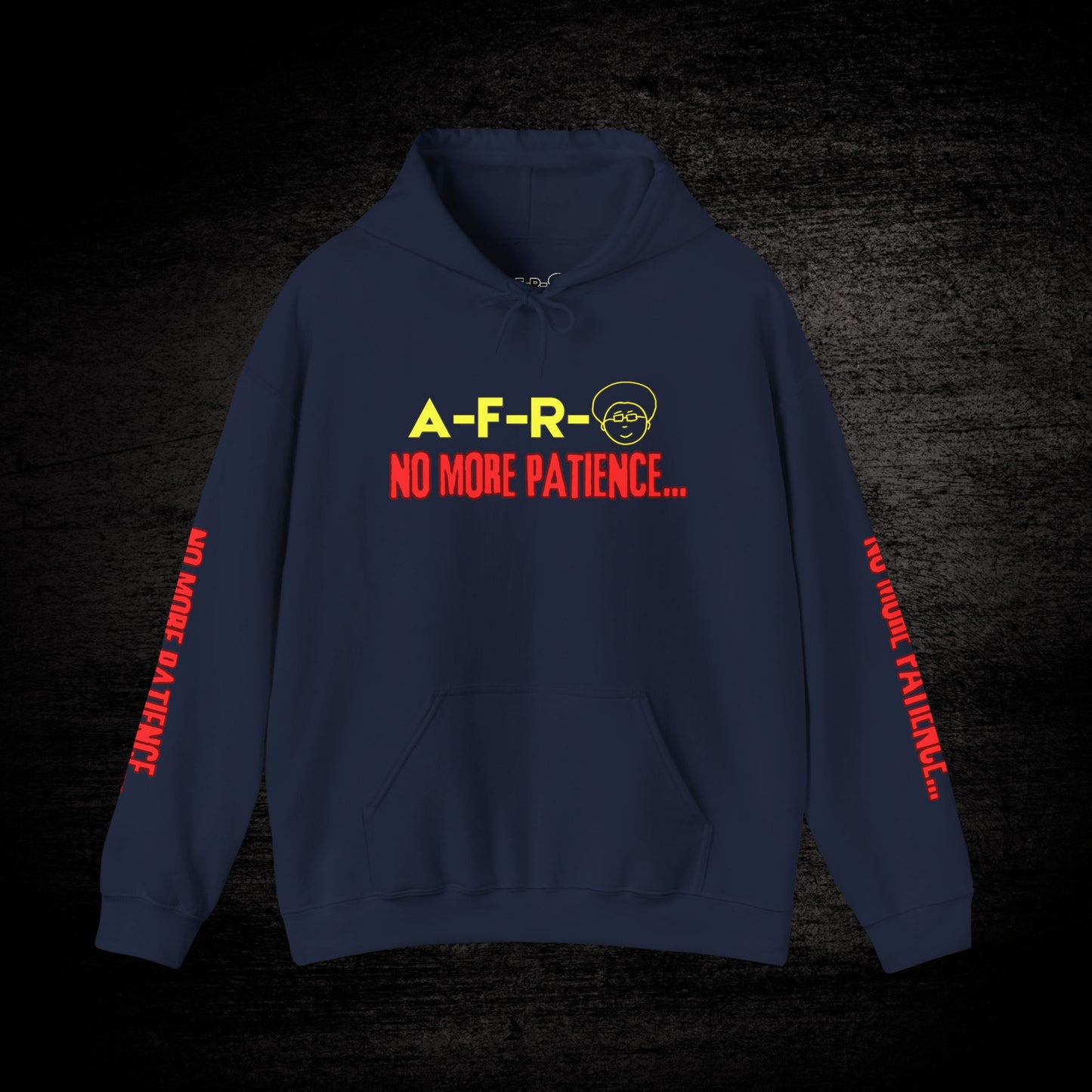 Official "No More Patience Font" Hoodie