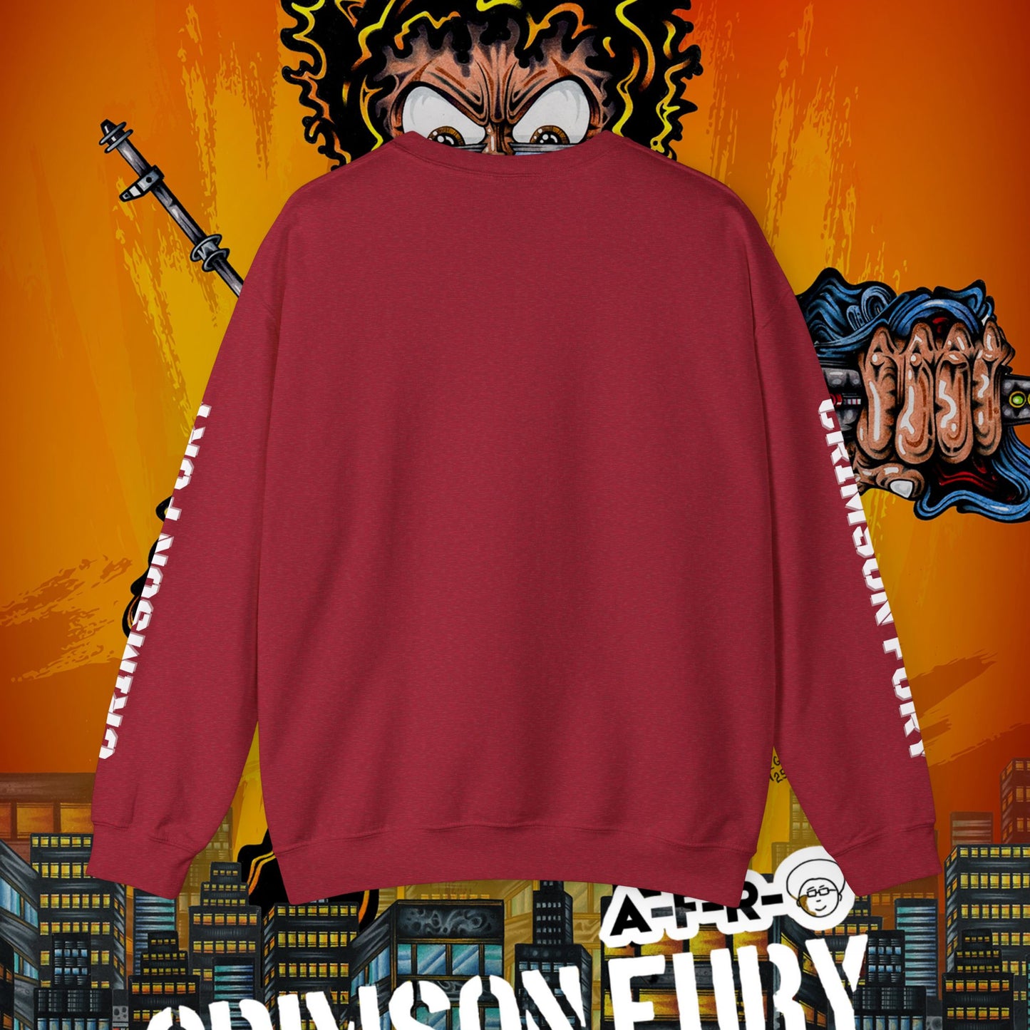 Crimson Fury - Crewneck