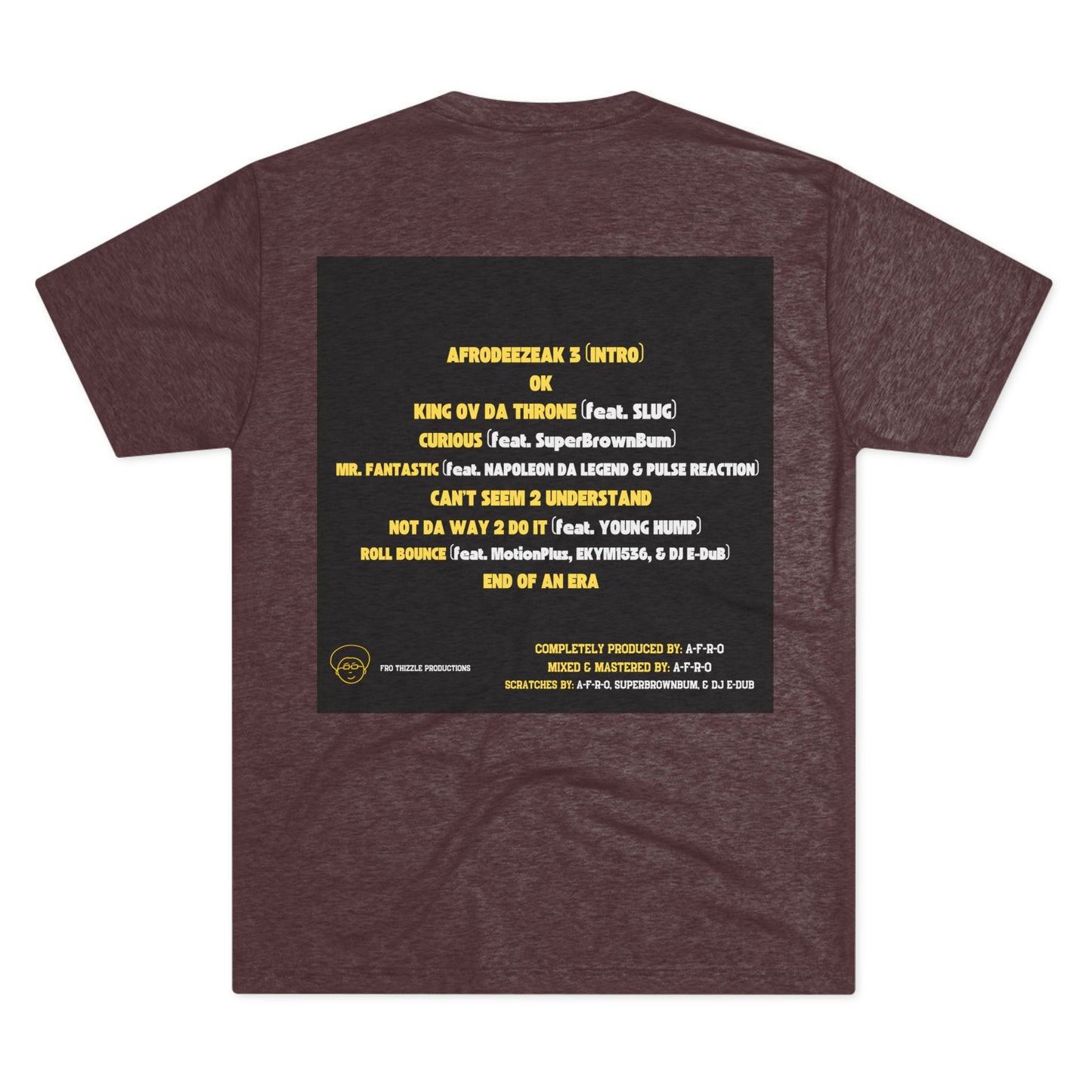 AFRODEEZEAK 3 - Unisex Tri-Blend Tee