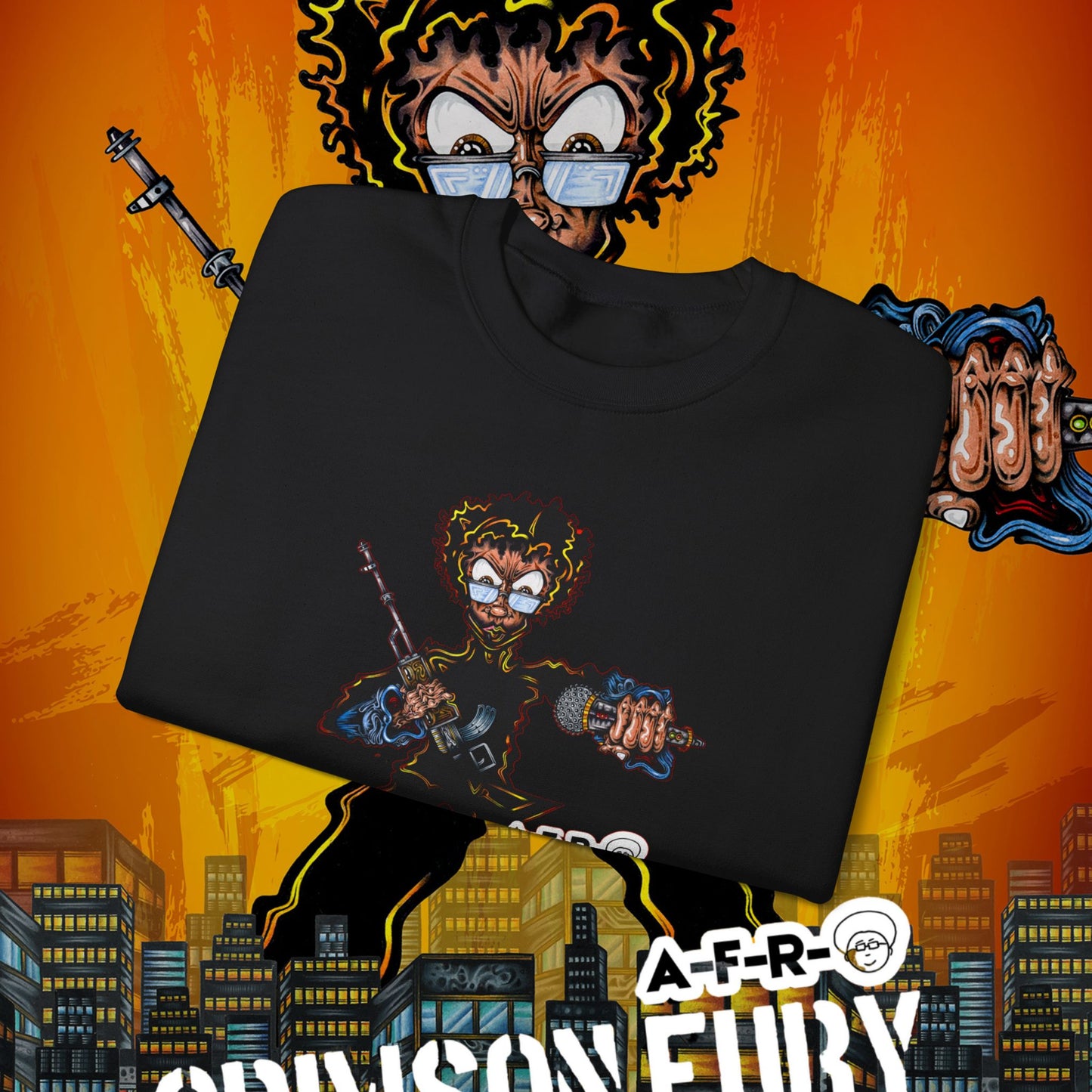 Crimson Fury - Crewneck