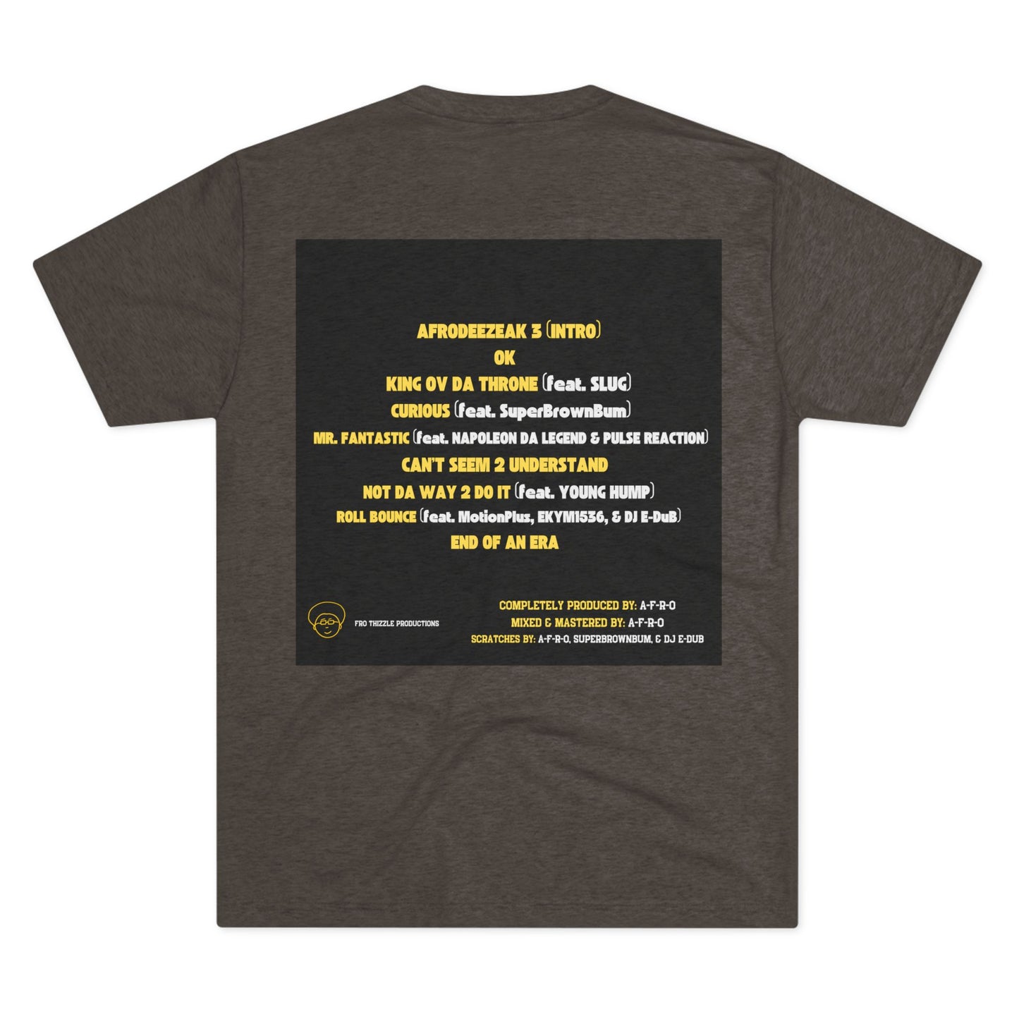 AFRODEEZEAK 3 - Unisex Tri-Blend Tee