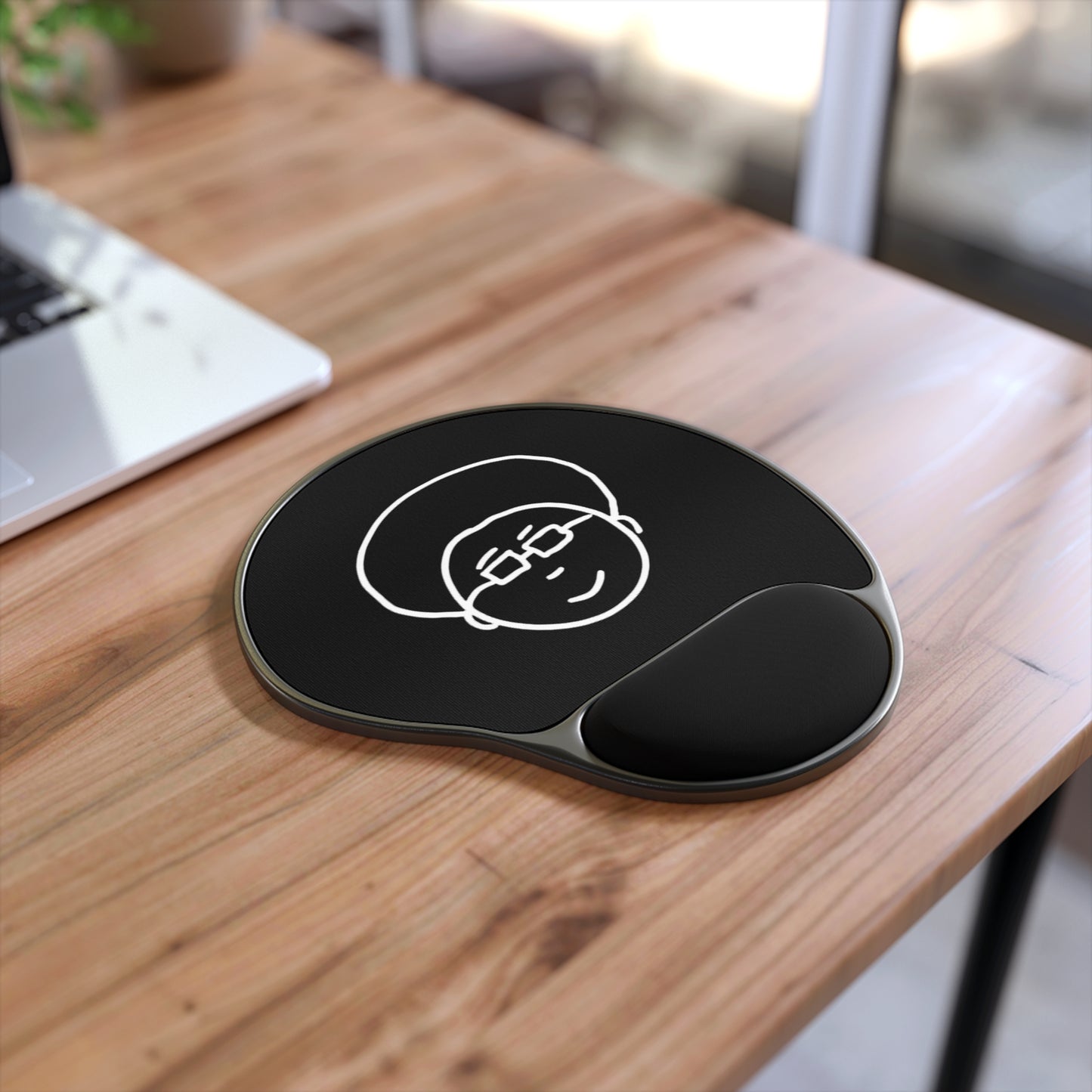 A-F-R-O LOGO - Mouse Pad with Wrist Rest