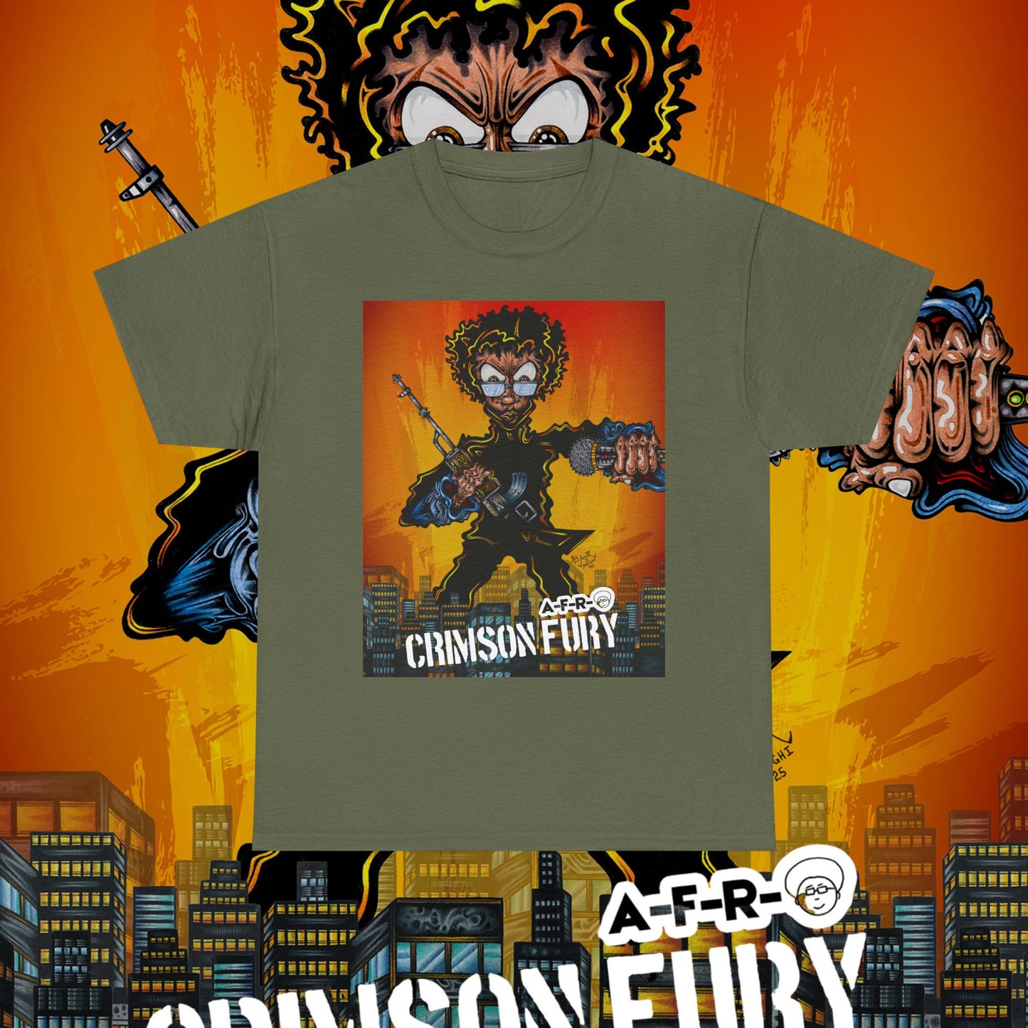 Crimson Fury Tee