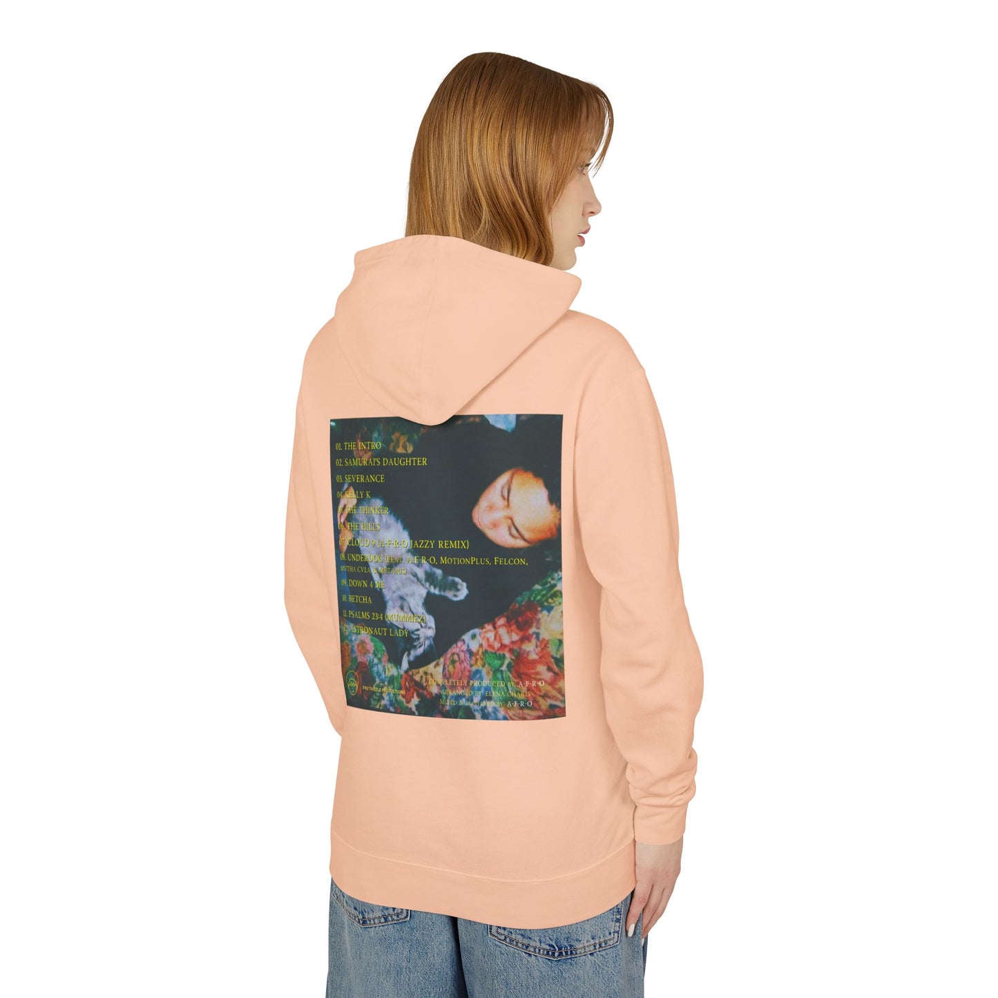Elena Charis LP - Artistic Unisex Hooded Sweatshirt