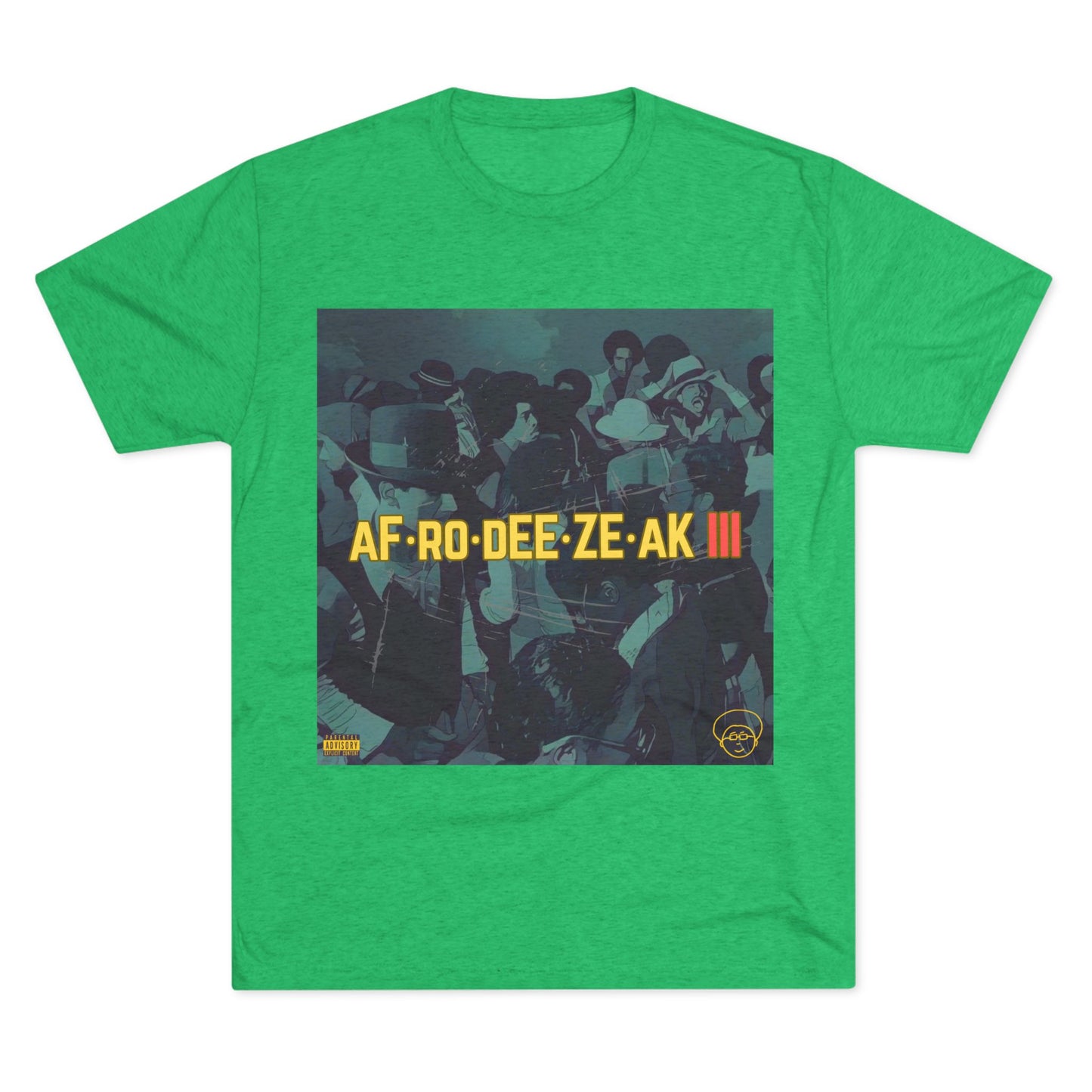 AFRODEEZEAK 3 - Unisex Tri-Blend Tee
