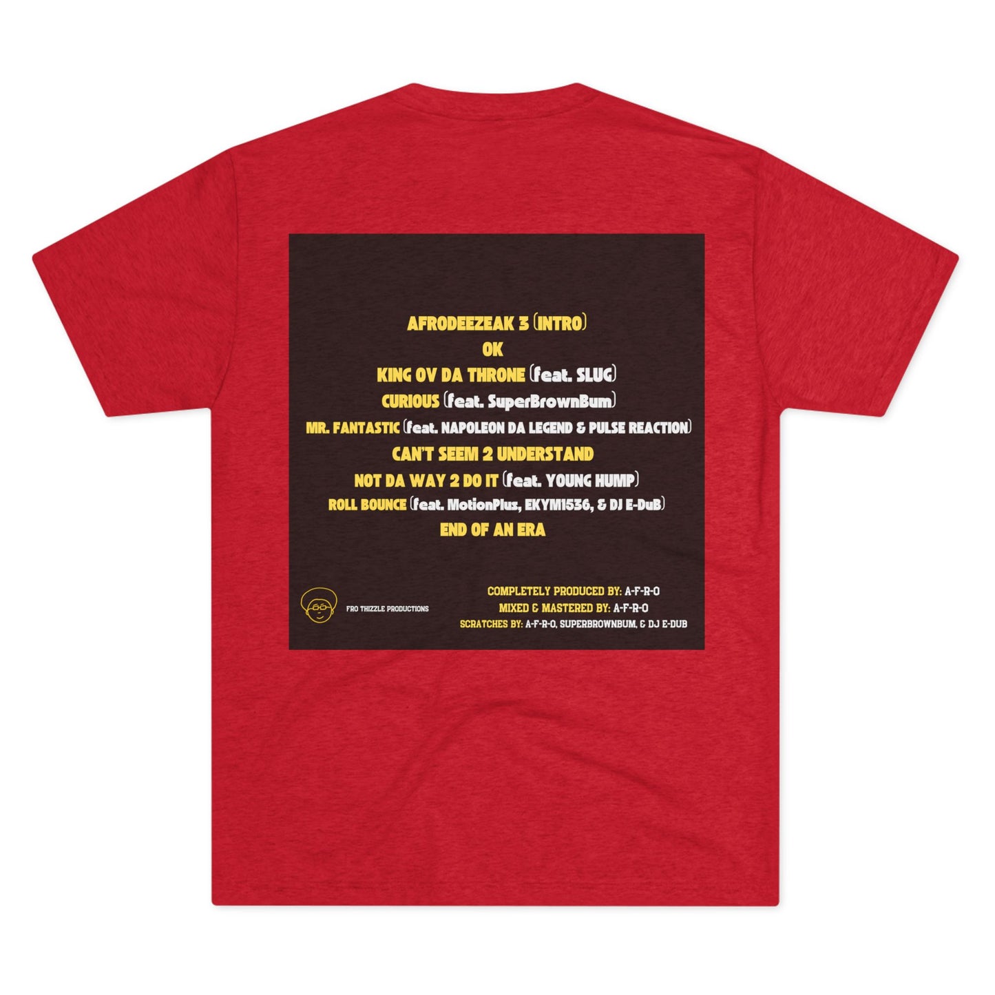 AFRODEEZEAK 3 - Unisex Tri-Blend Tee