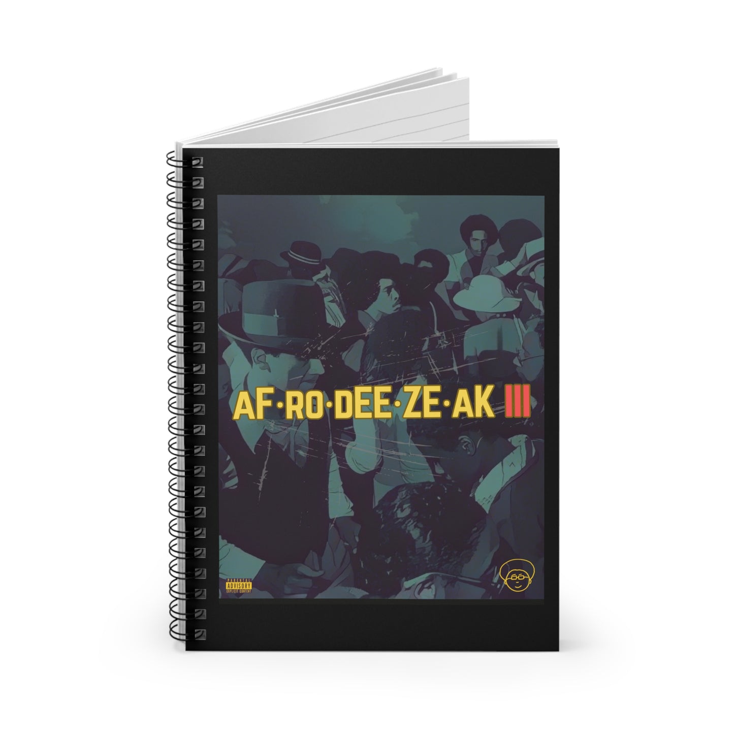 AFRODEEZEAK 3 - Spiral Notebook