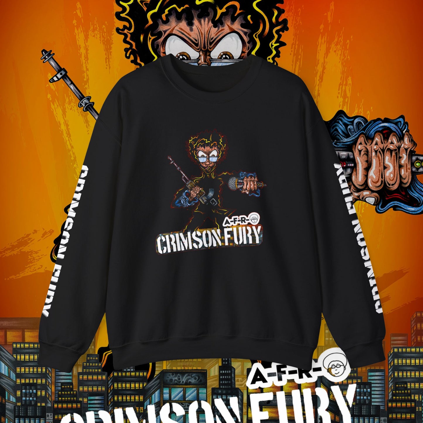 Crimson Fury - Crewneck