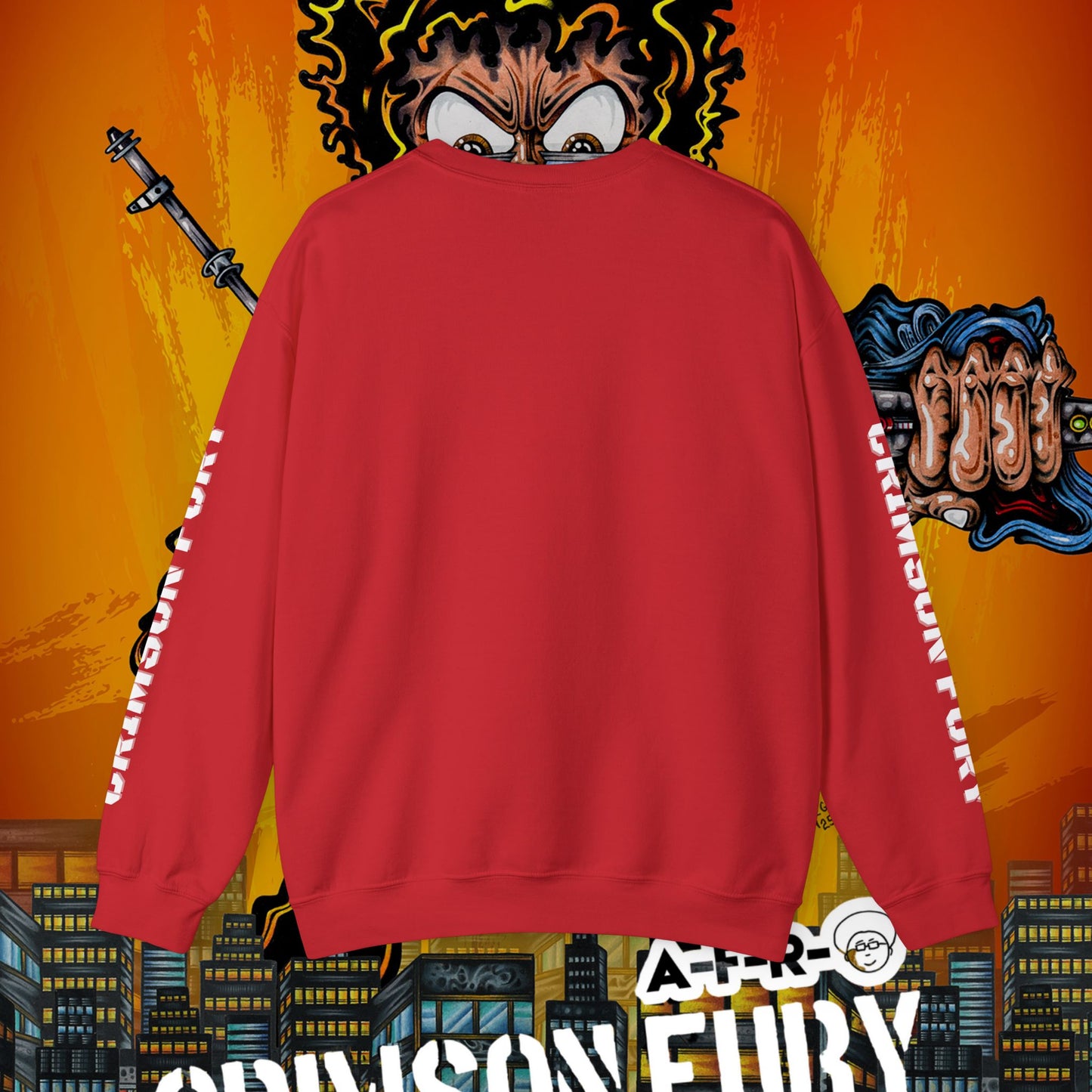 Crimson Fury - Crewneck
