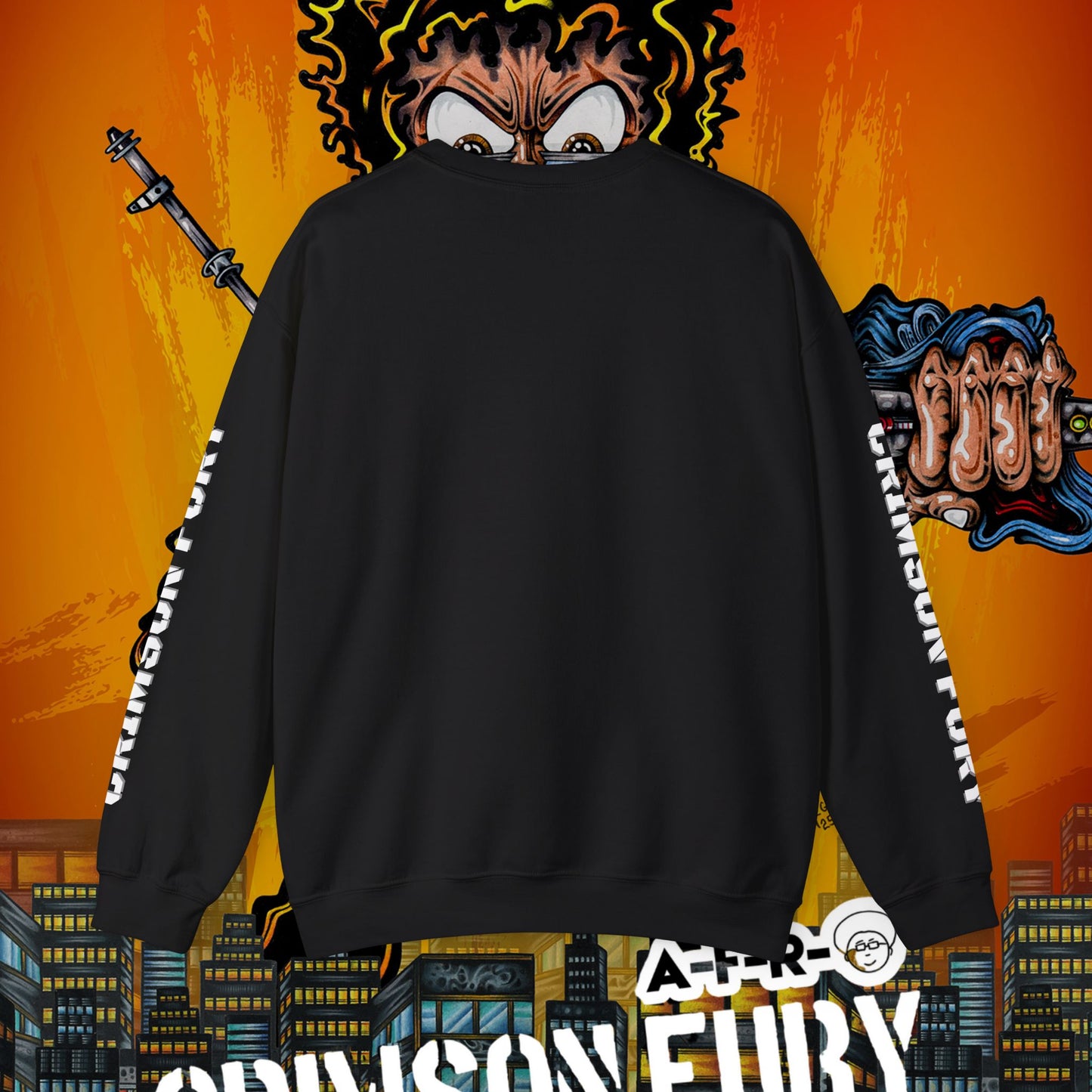 Crimson Fury - Crewneck