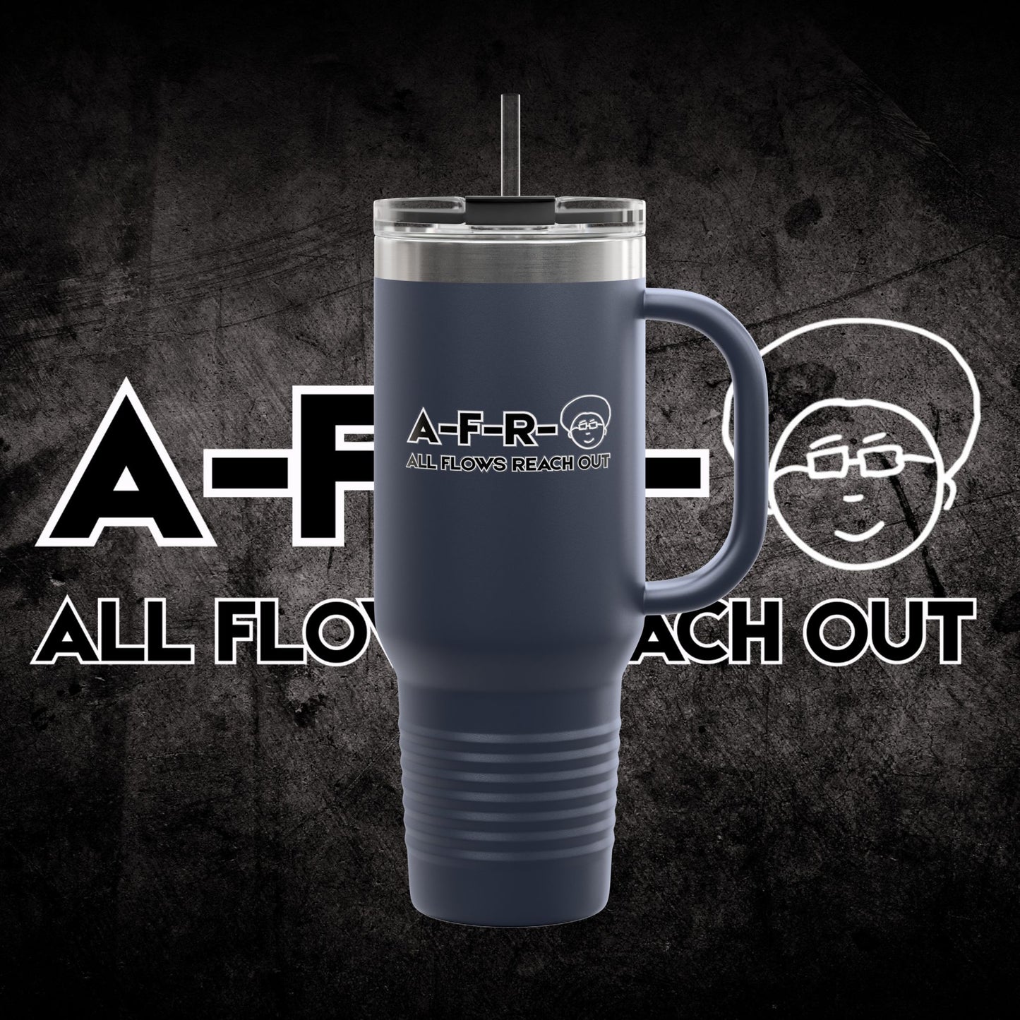All Flows Reach Out - Insulated Travel Mug