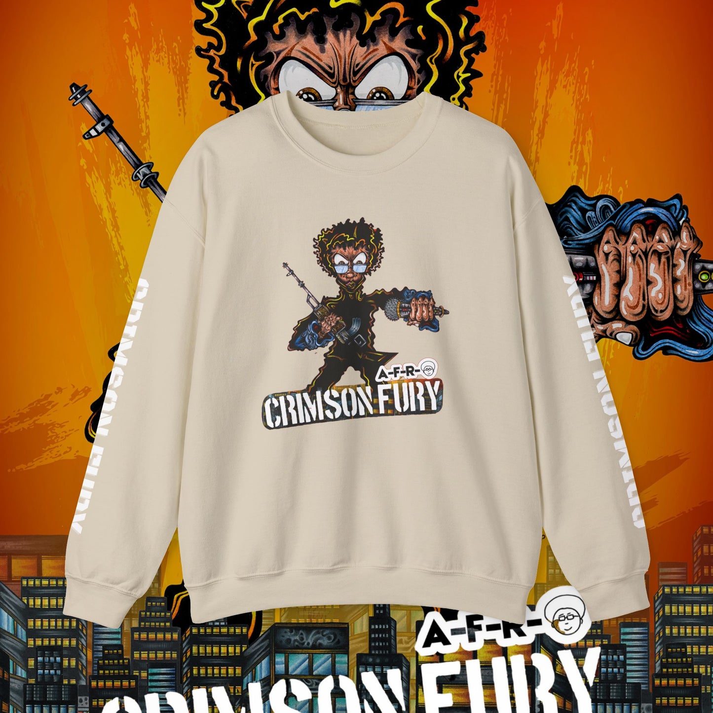 Crimson Fury - Crewneck
