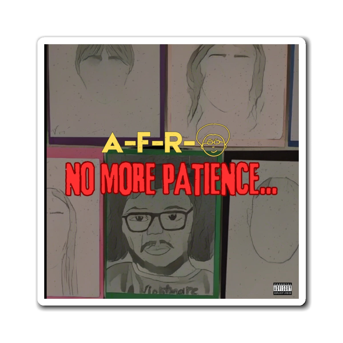No More Patience - Album Art Magnet