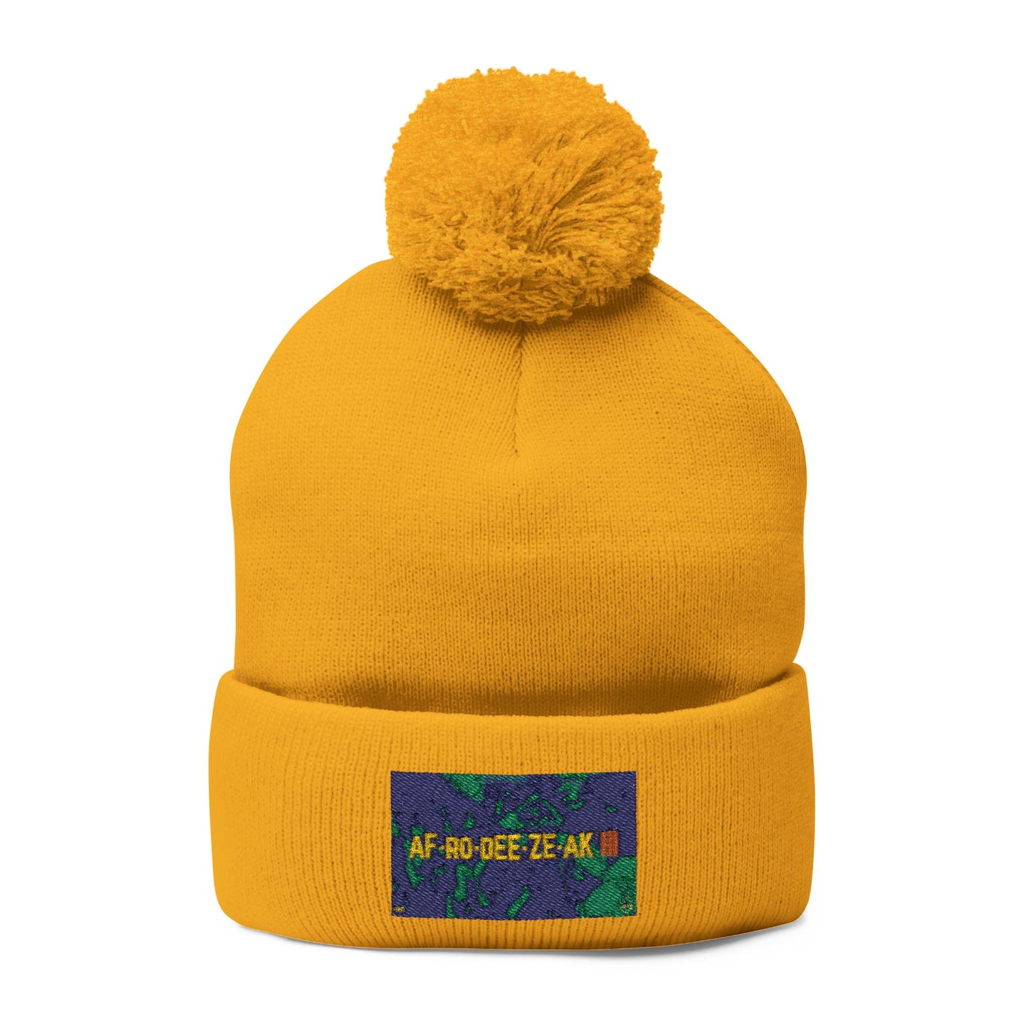AFRODEEZEAK 3 - Pom-Pom Knit Cap