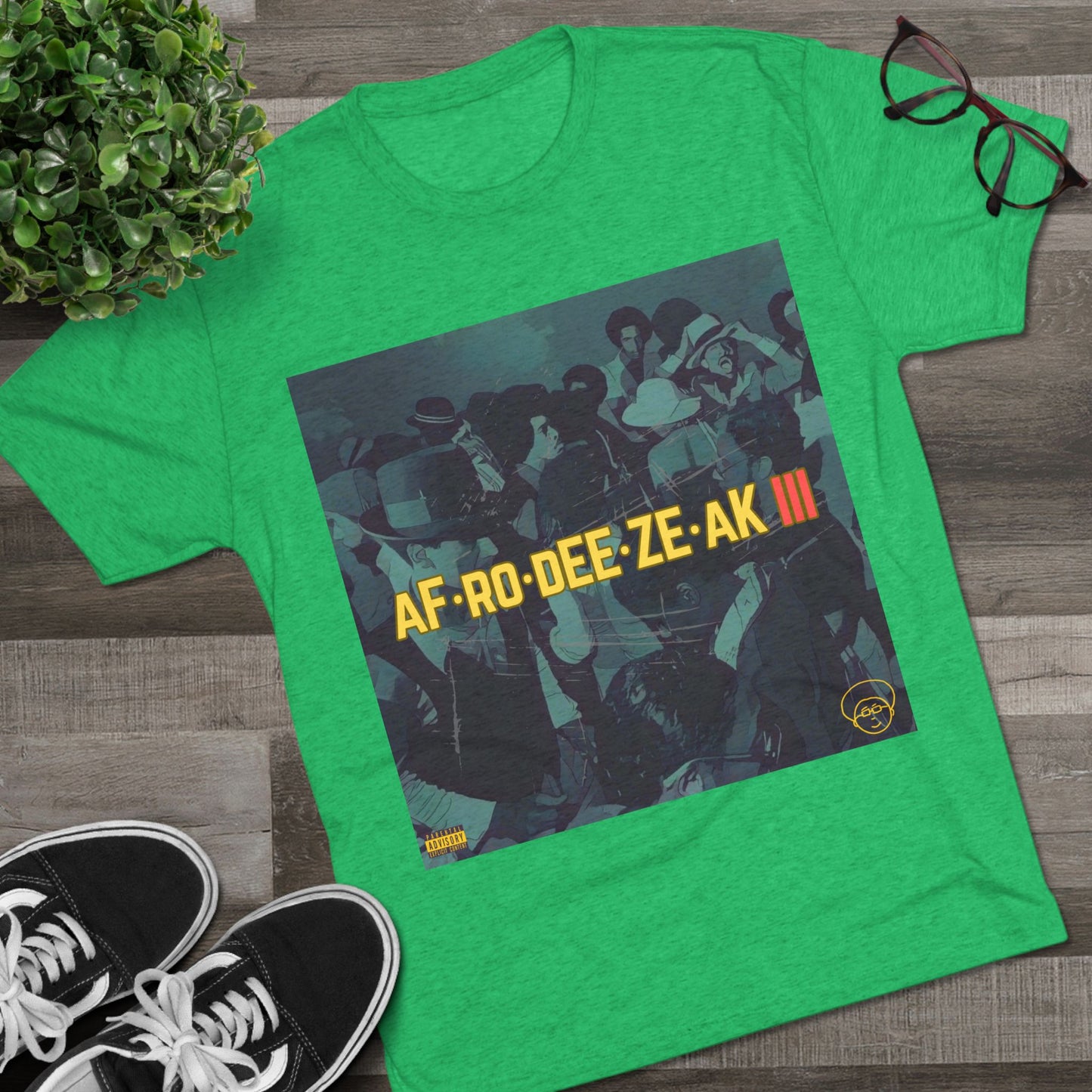 AFRODEEZEAK 3 - Unisex Tri-Blend Tee