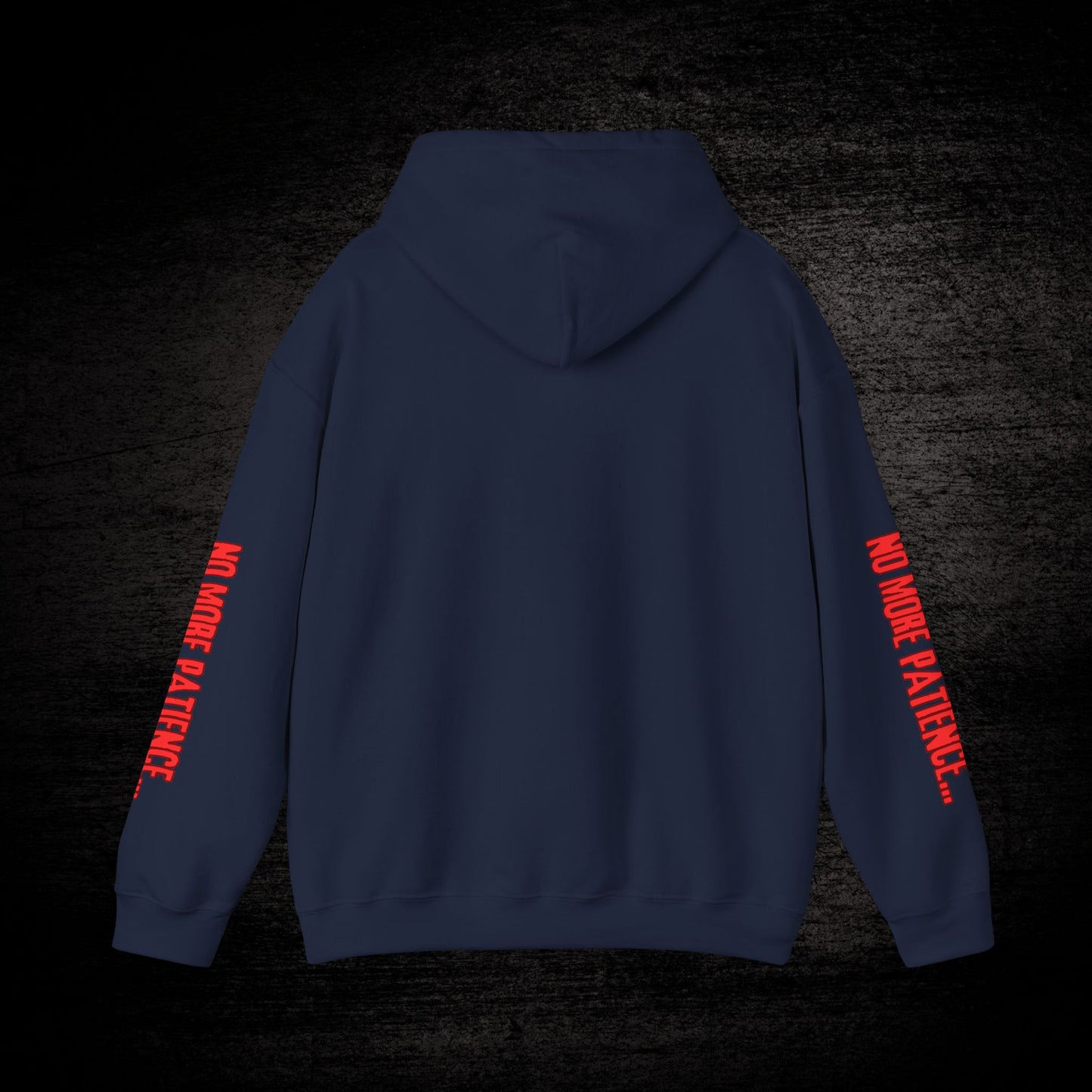 Official "No More Patience Font" Hoodie