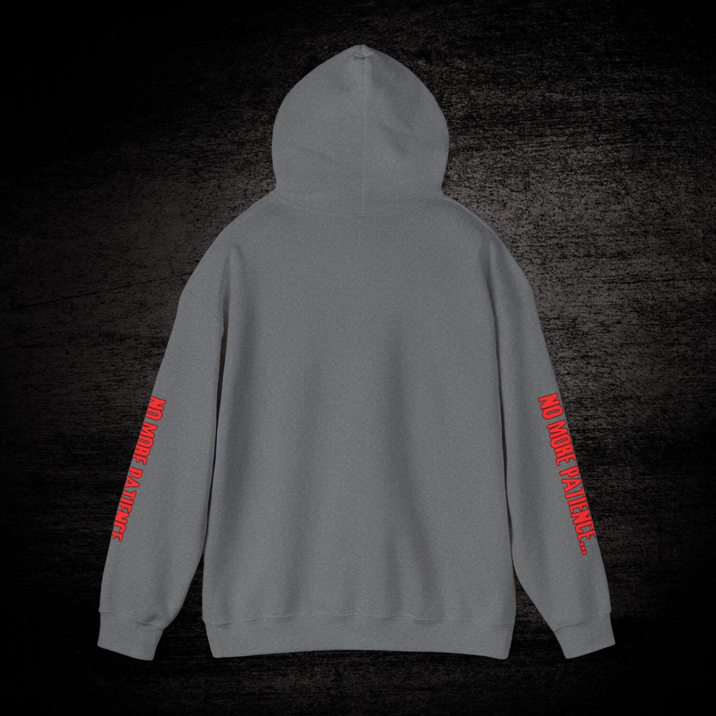 Official "No More Patience Font" Hoodie