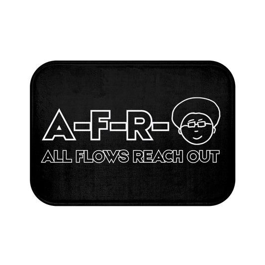 A-F-R-O LOGO - Stylish Bath Mat