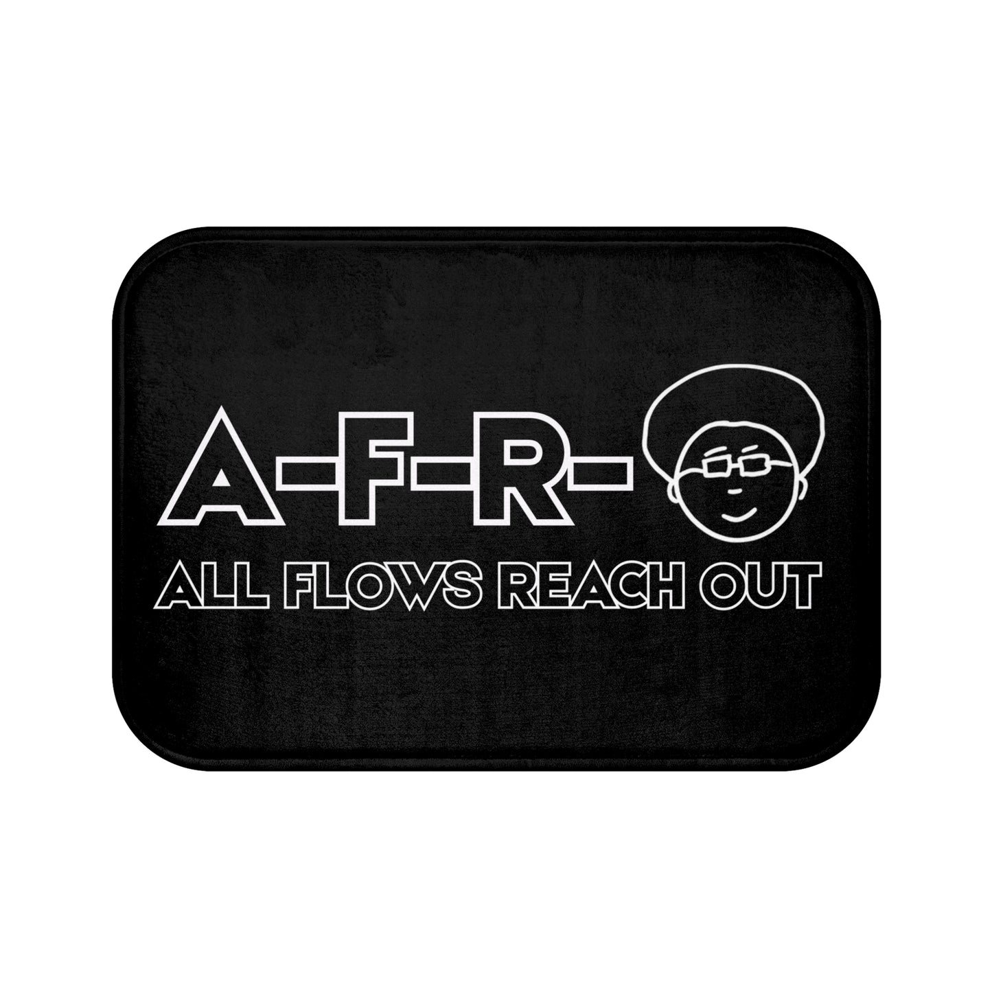All Flows Reach Out - Bath Mat