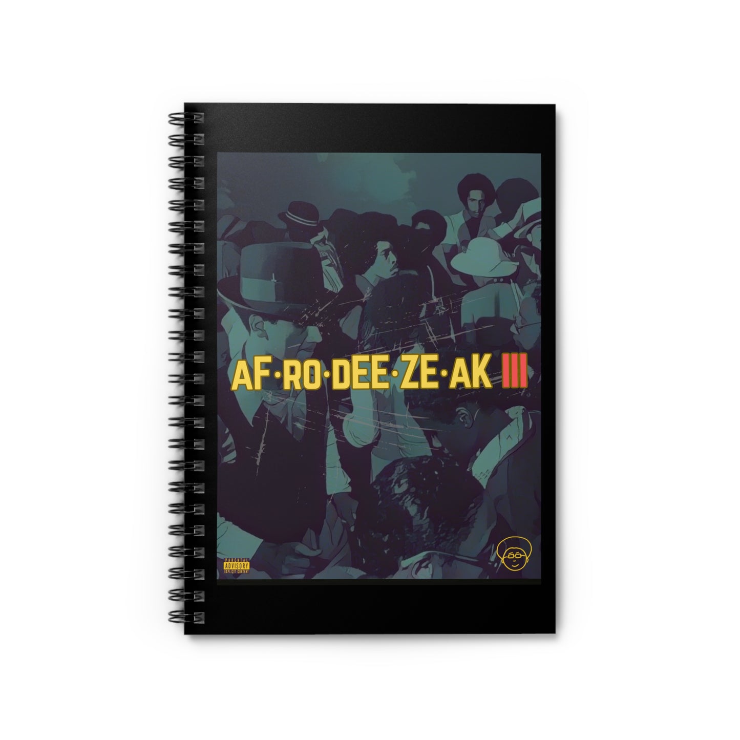 AFRODEEZEAK 3 - Spiral Notebook