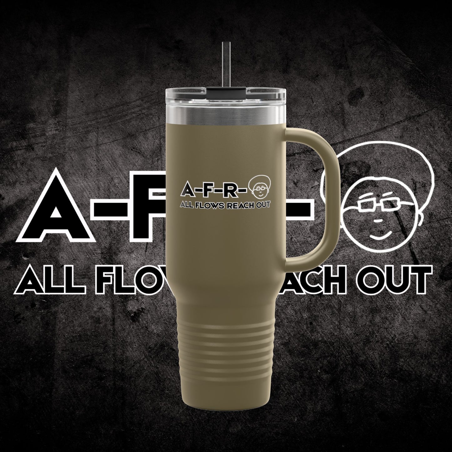All Flows Reach Out - Insulated Travel Mug
