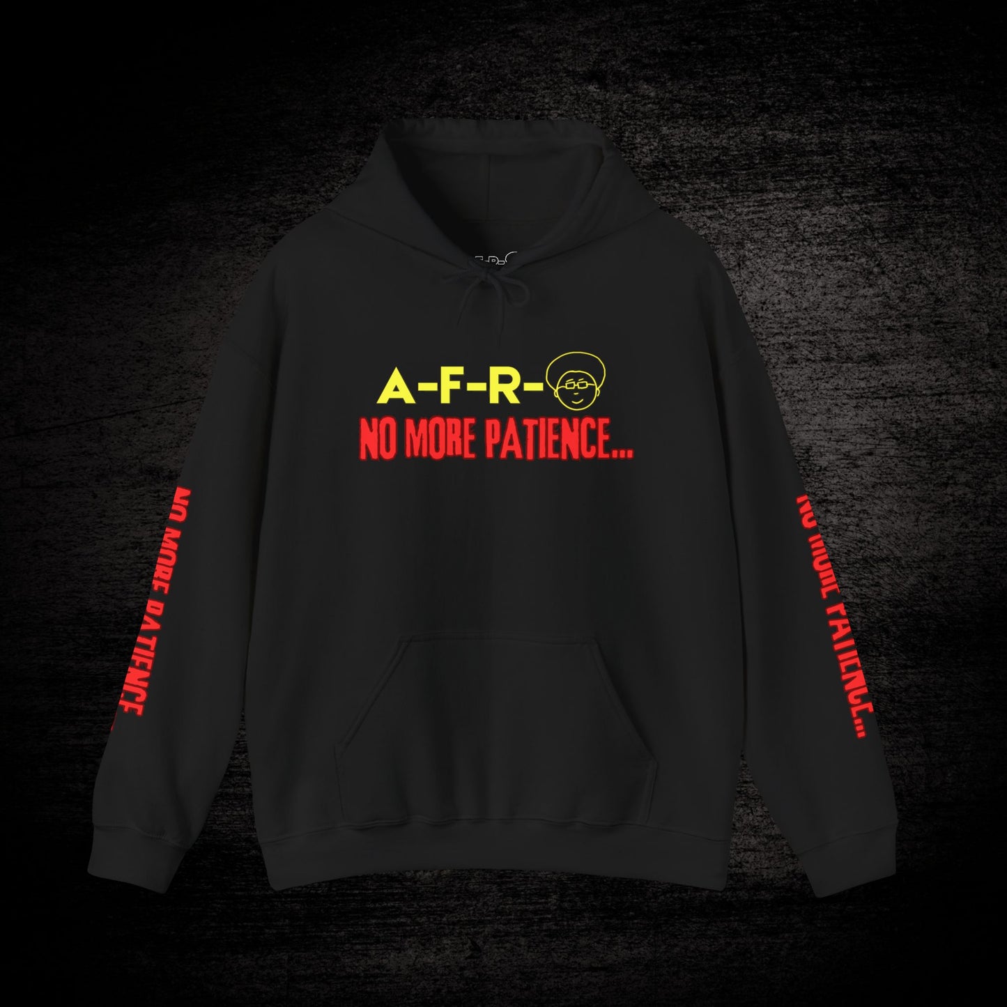 Official "No More Patience Font" Hoodie