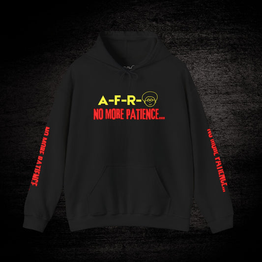 Official "No More Patience Font" Hoodie