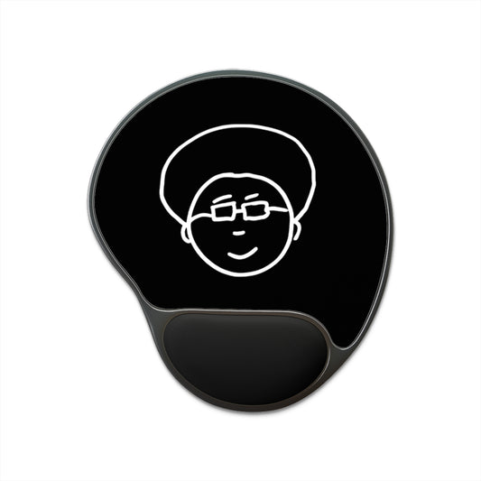 A-F-R-O LOGO - Mouse Pad with Wrist Rest
