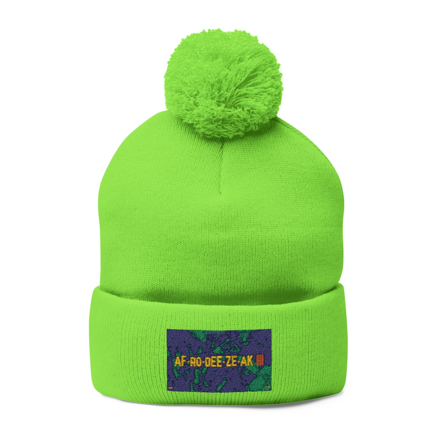 AFRODEEZEAK 3 - Pom-Pom Knit Cap