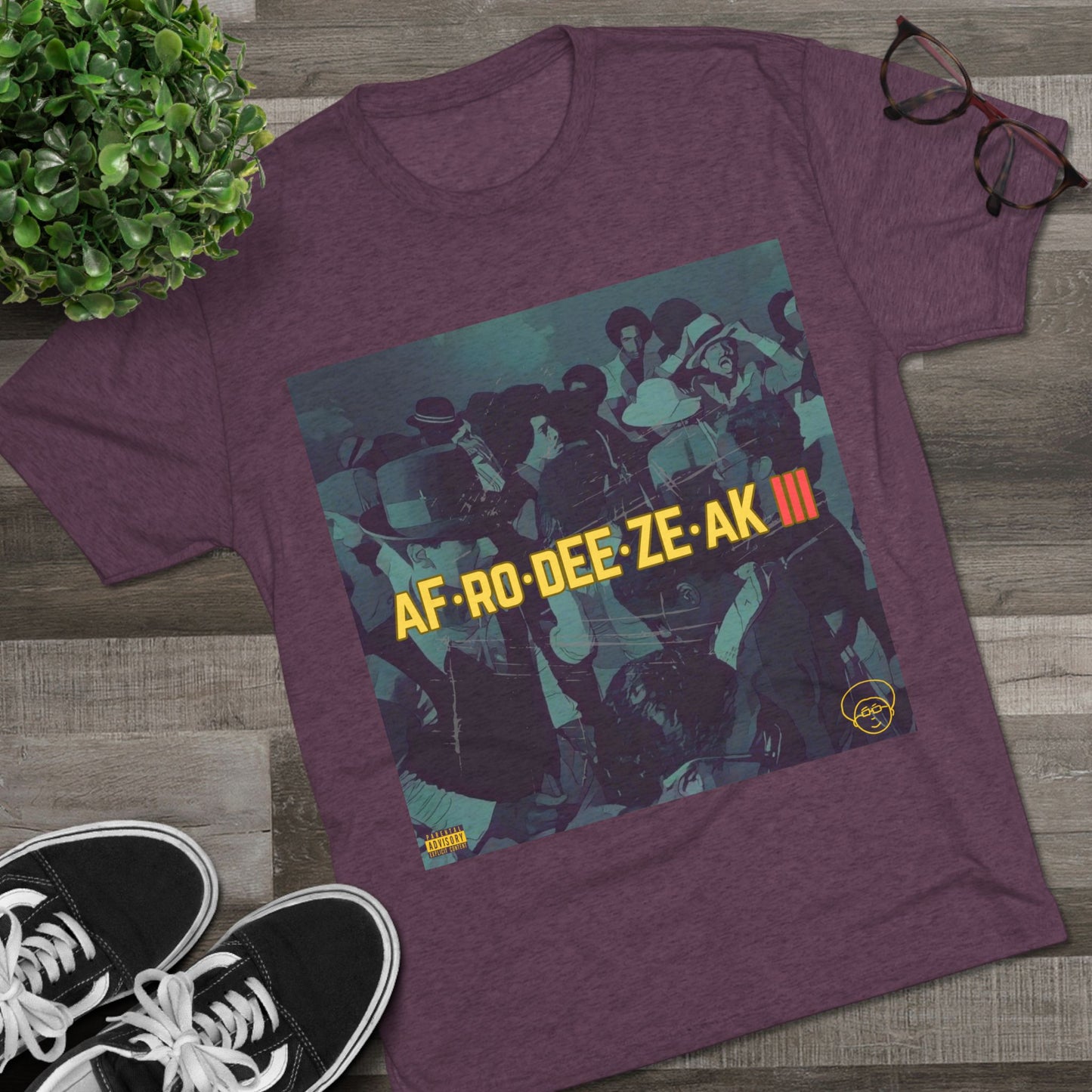 AFRODEEZEAK 3 - Unisex Tri-Blend Tee