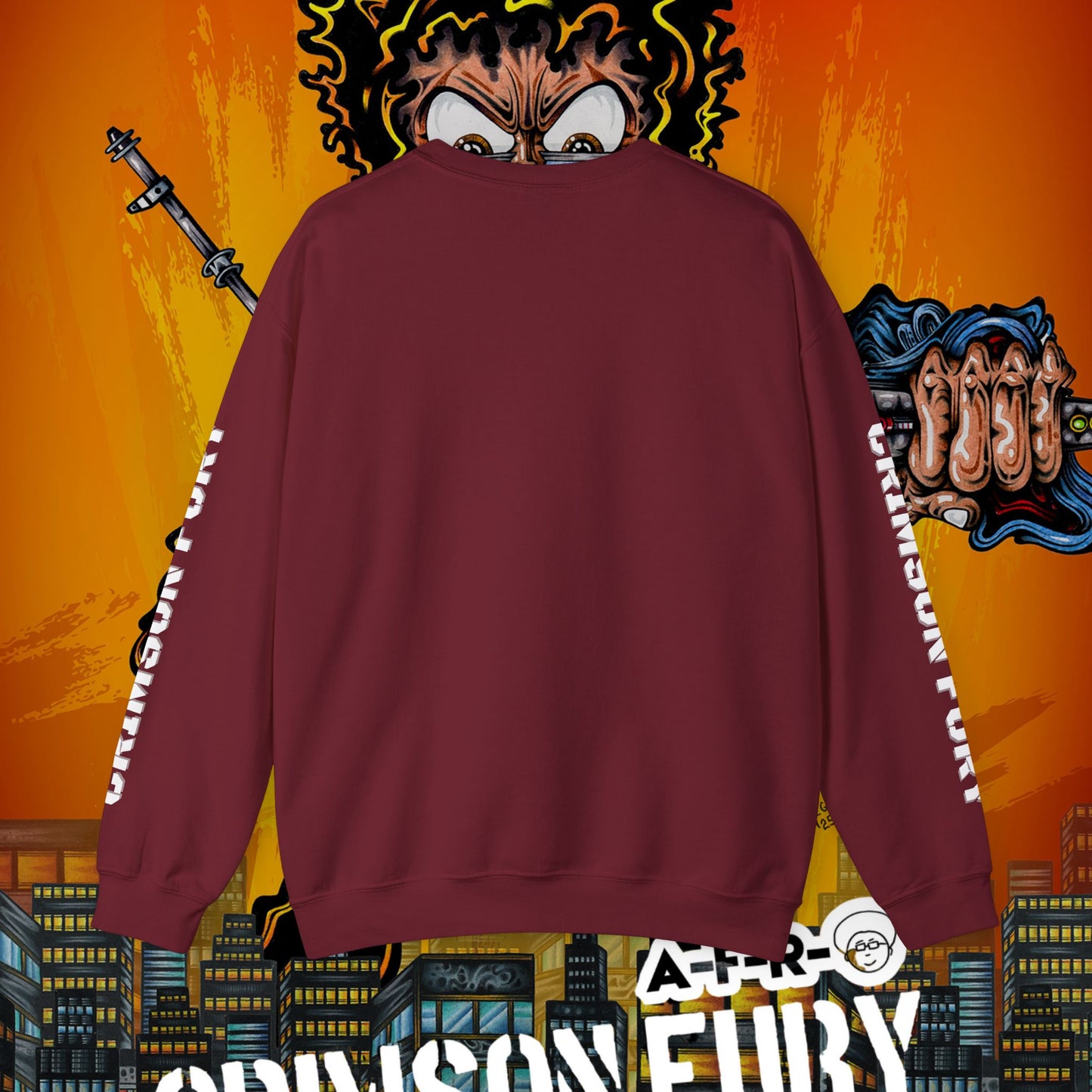 Crimson Fury - Crewneck