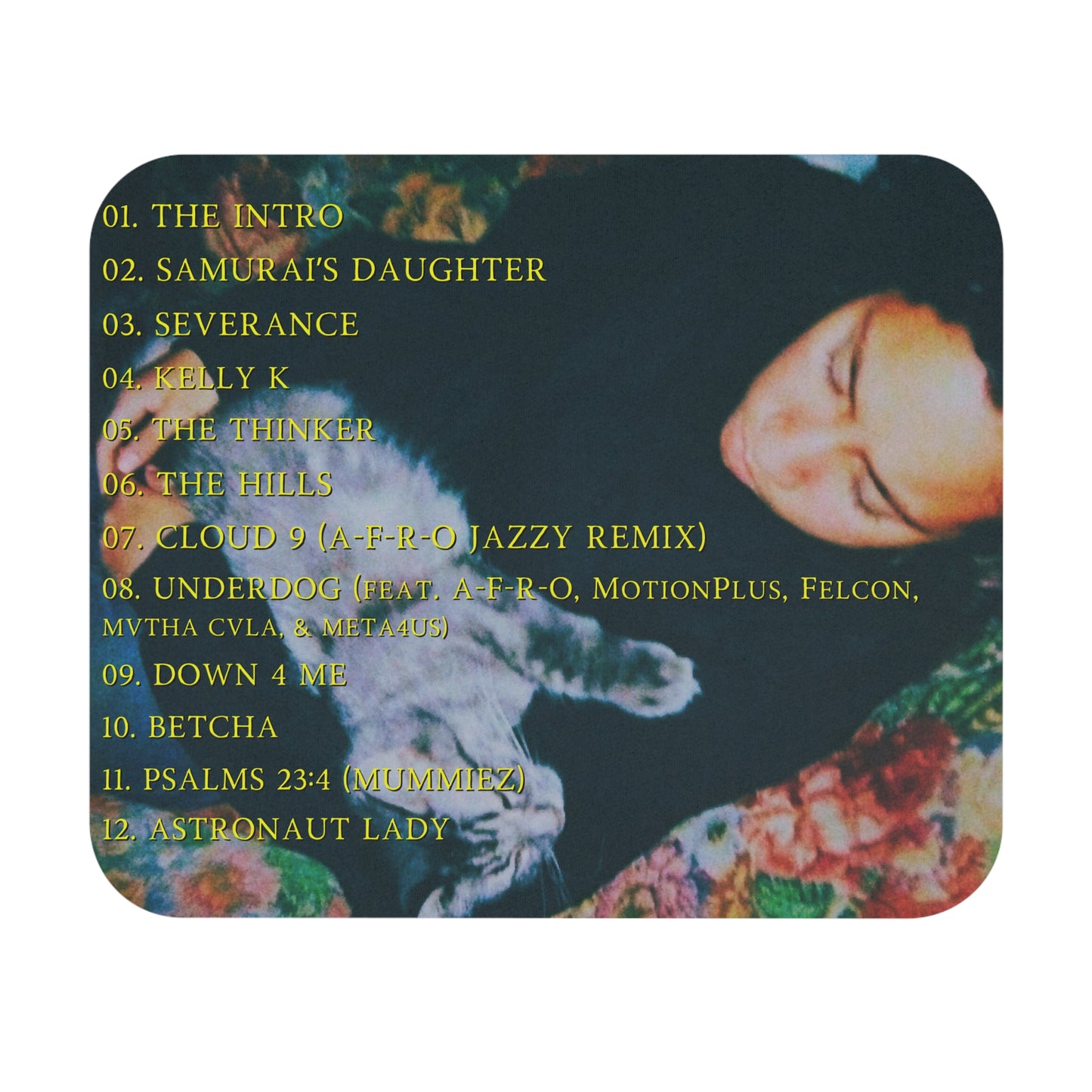 Elena Charis LP Tracklist - Mouse Pad