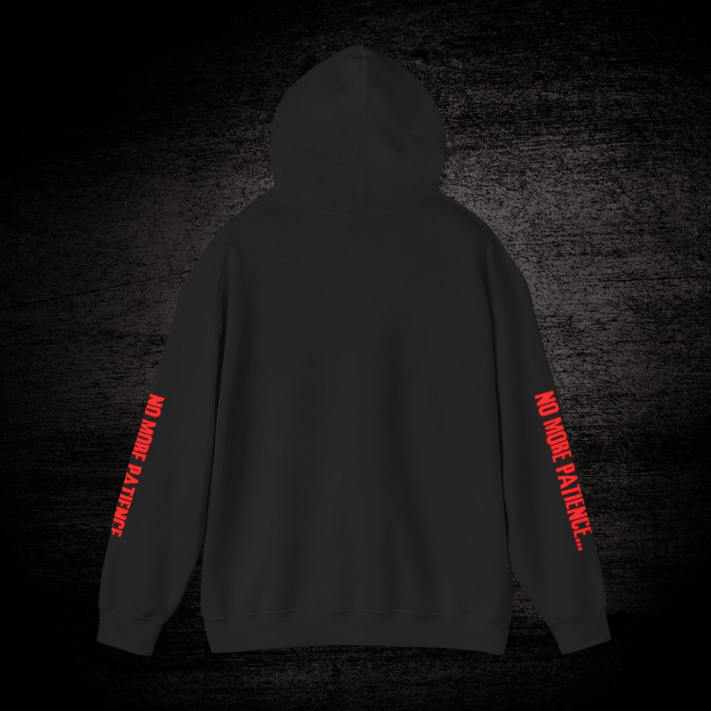 Official "No More Patience Font" Hoodie