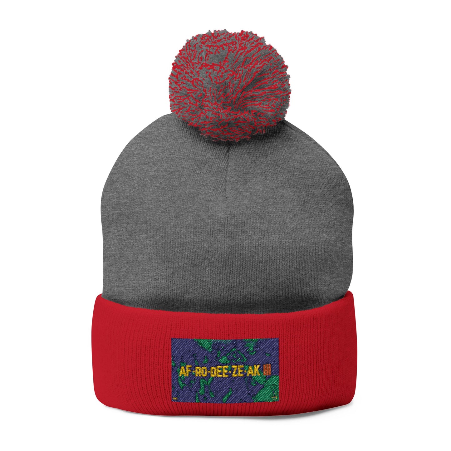 AFRODEEZEAK 3 - Pom-Pom Knit Cap