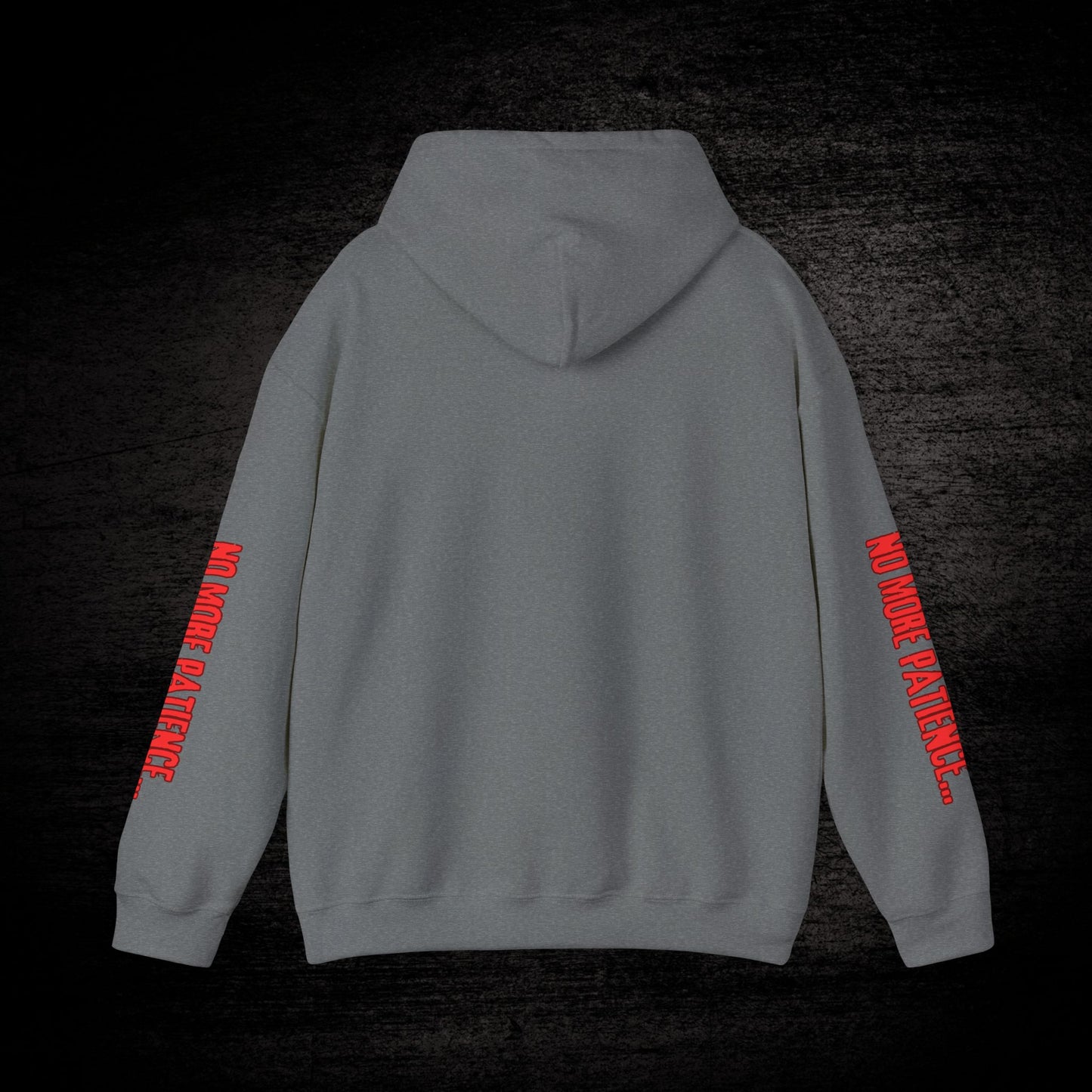 Official "No More Patience Font" Hoodie