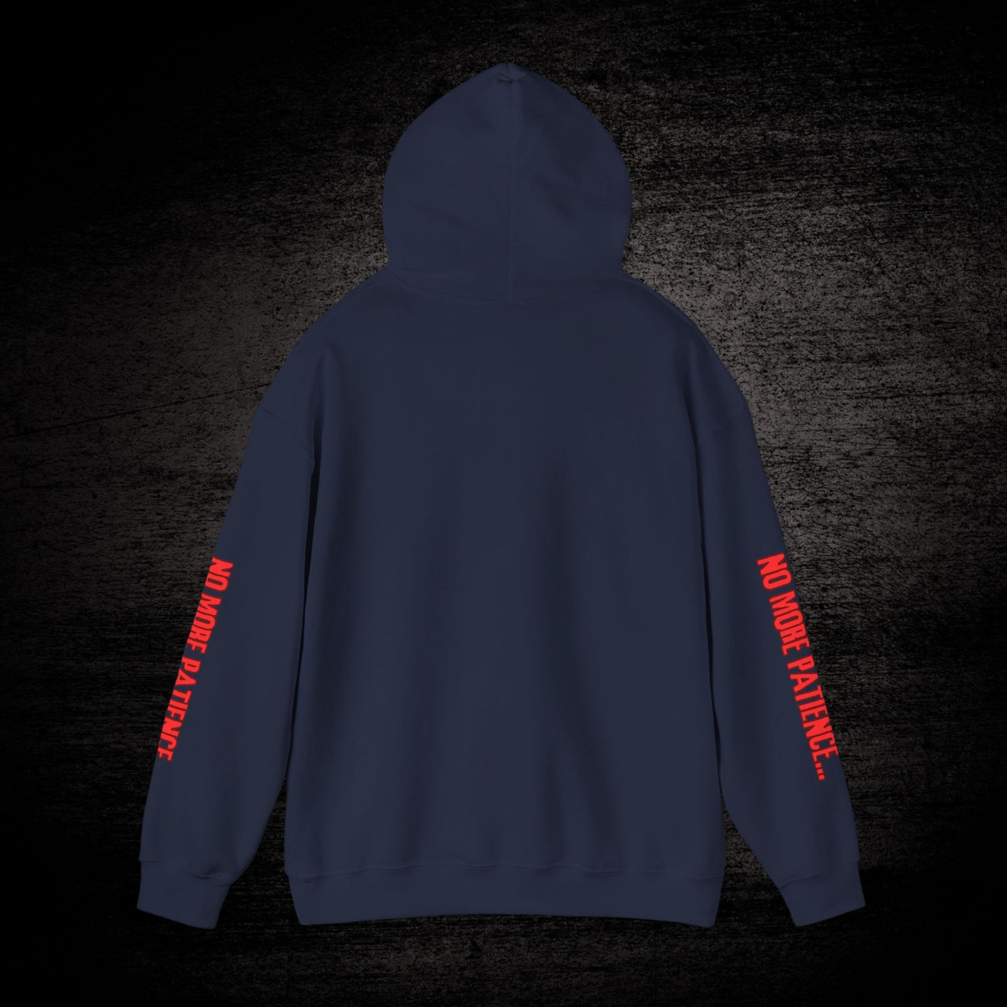 Official "No More Patience Font" Hoodie