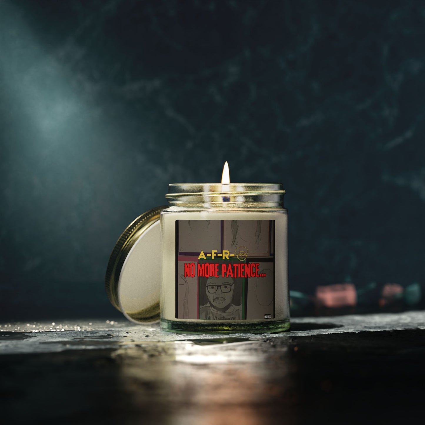 A-F-R-O “No More Patience” - Scented Wax Candle Wax (4oz/9oz)
