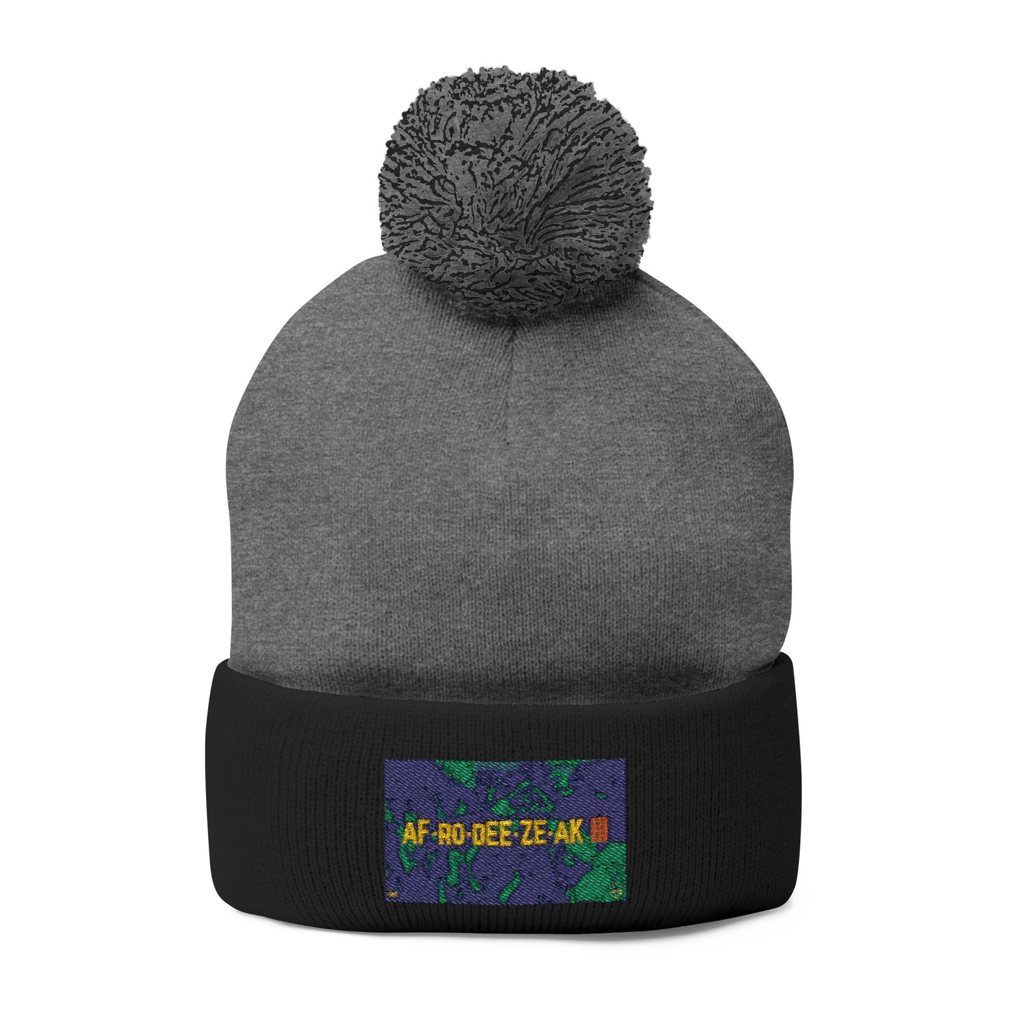 AFRODEEZEAK 3 - Pom-Pom Knit Cap