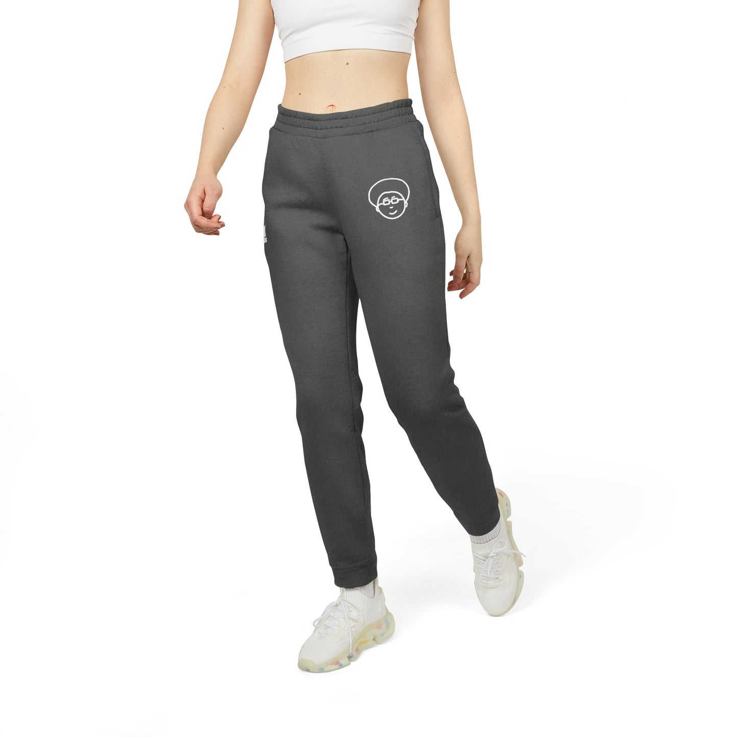 A-F-R-O LOGO - Cozy Unisex Joggers with Adidas Logo