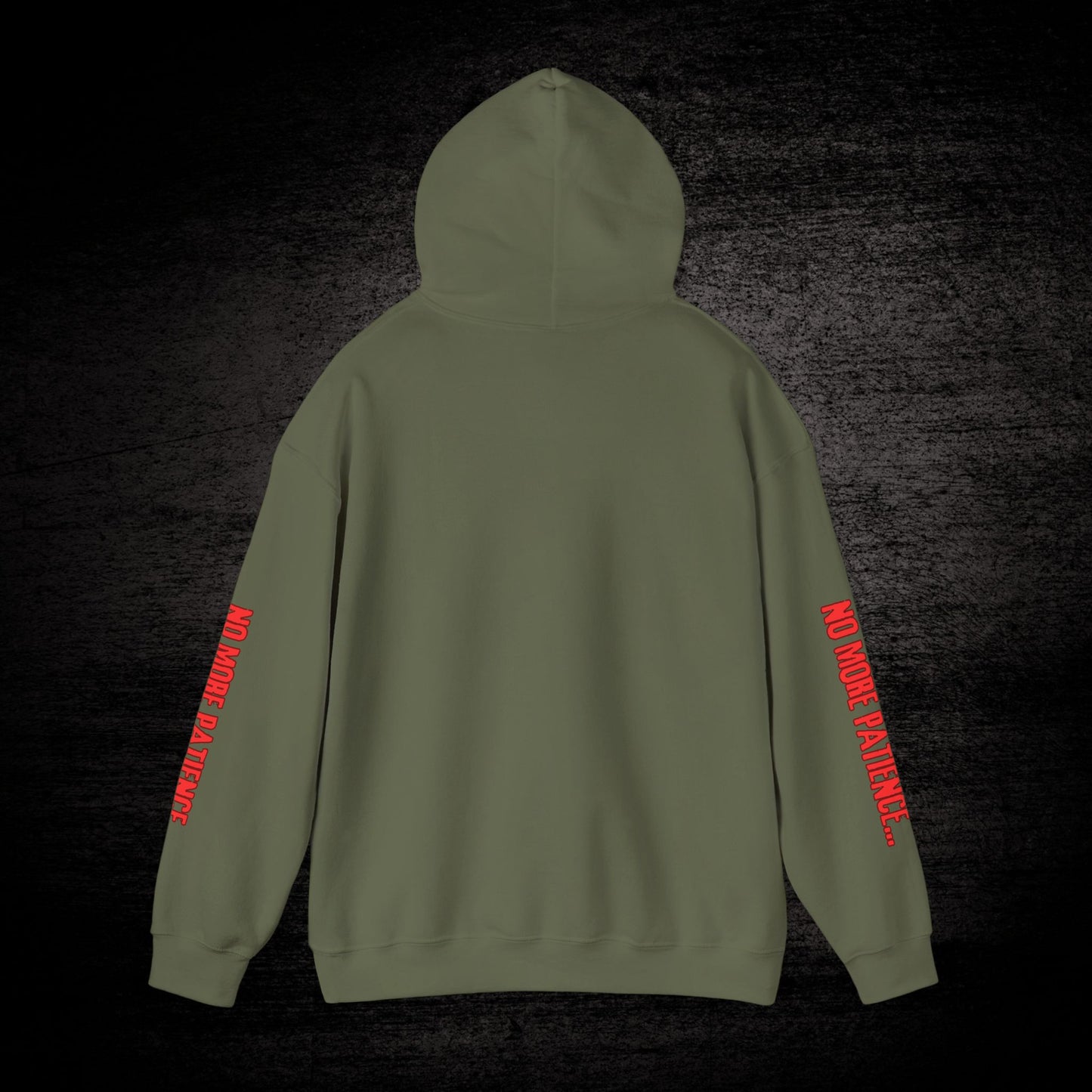 Official "No More Patience Font" Hoodie