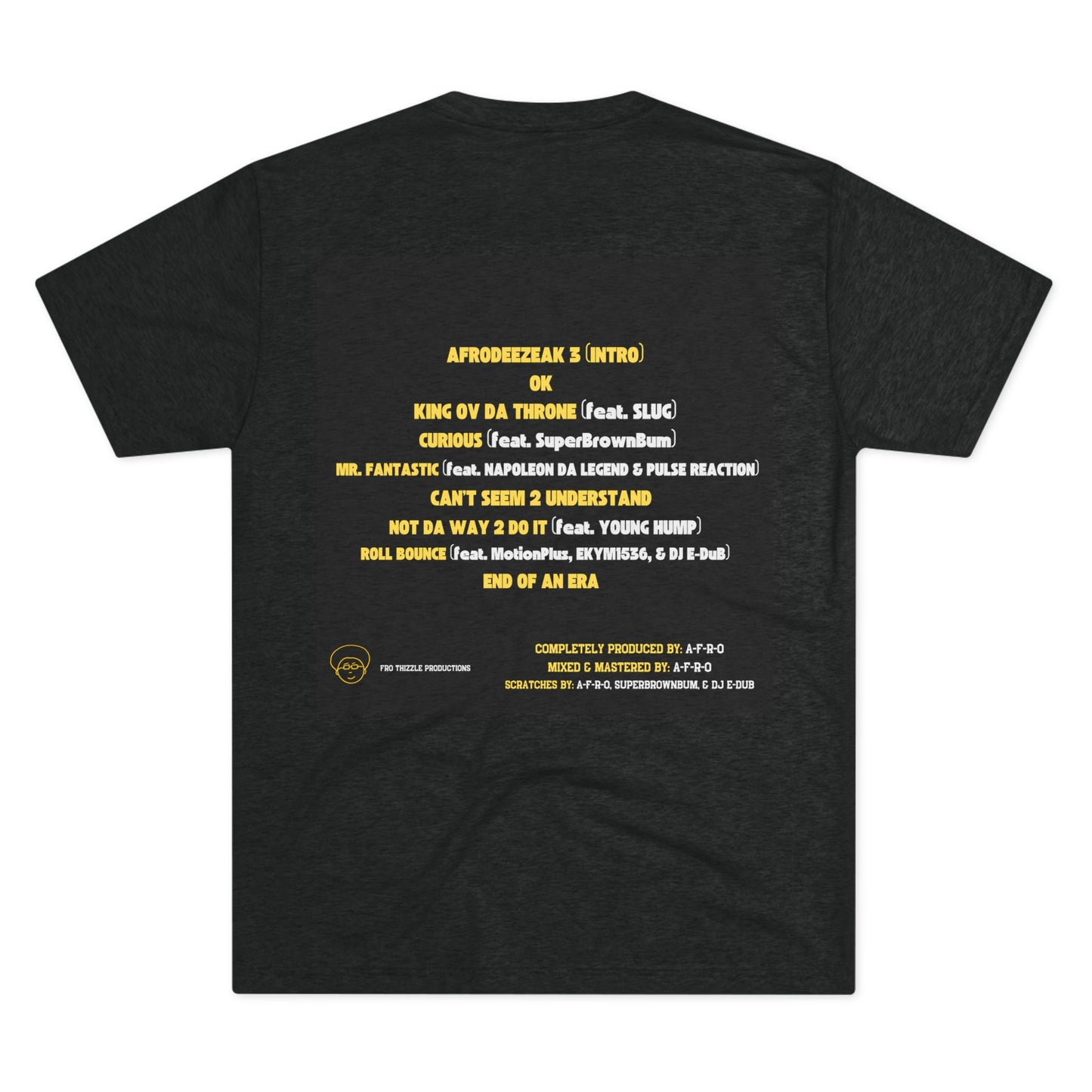 AFRODEEZEAK 3 - Unisex Tri-Blend Tee