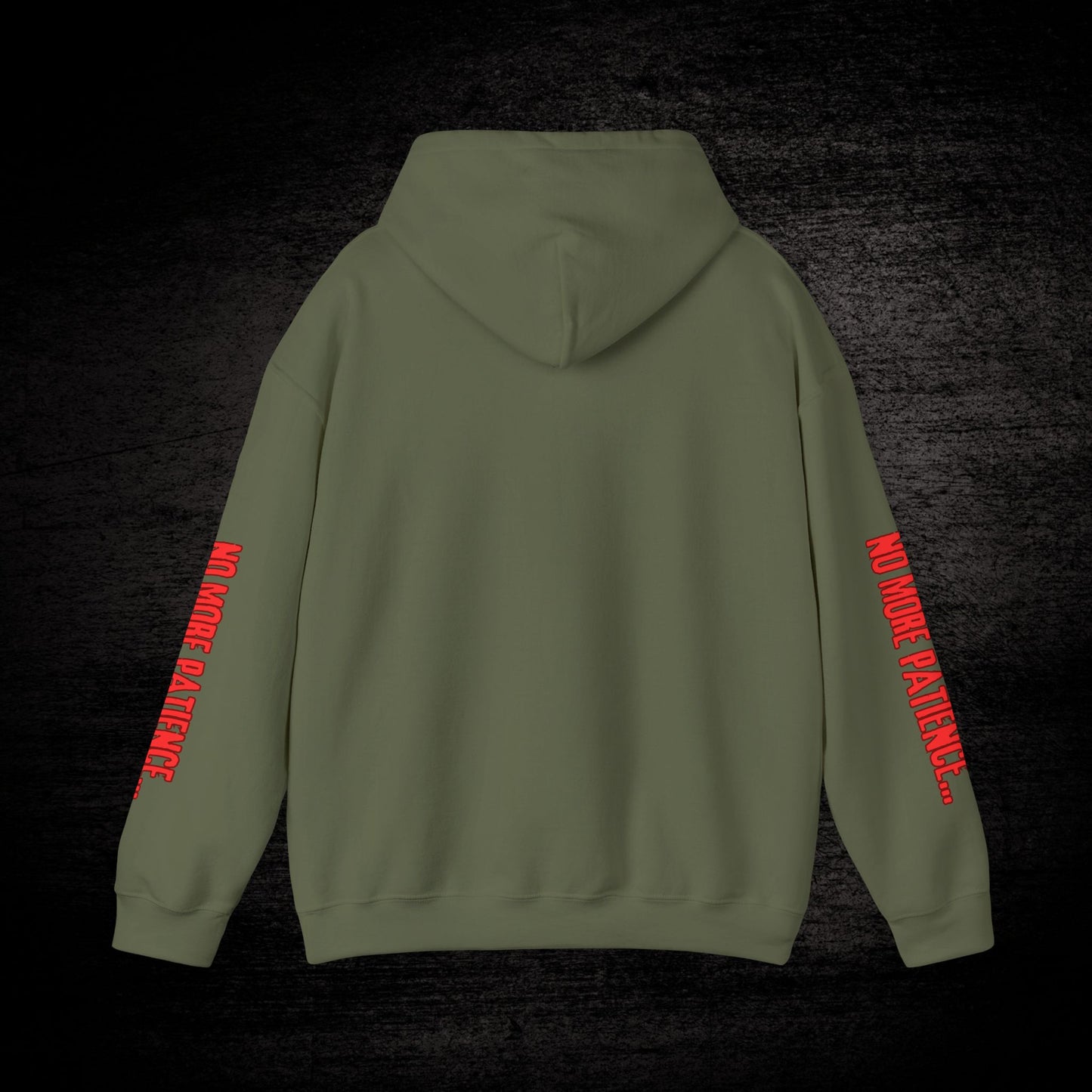 Official "No More Patience Font" Hoodie