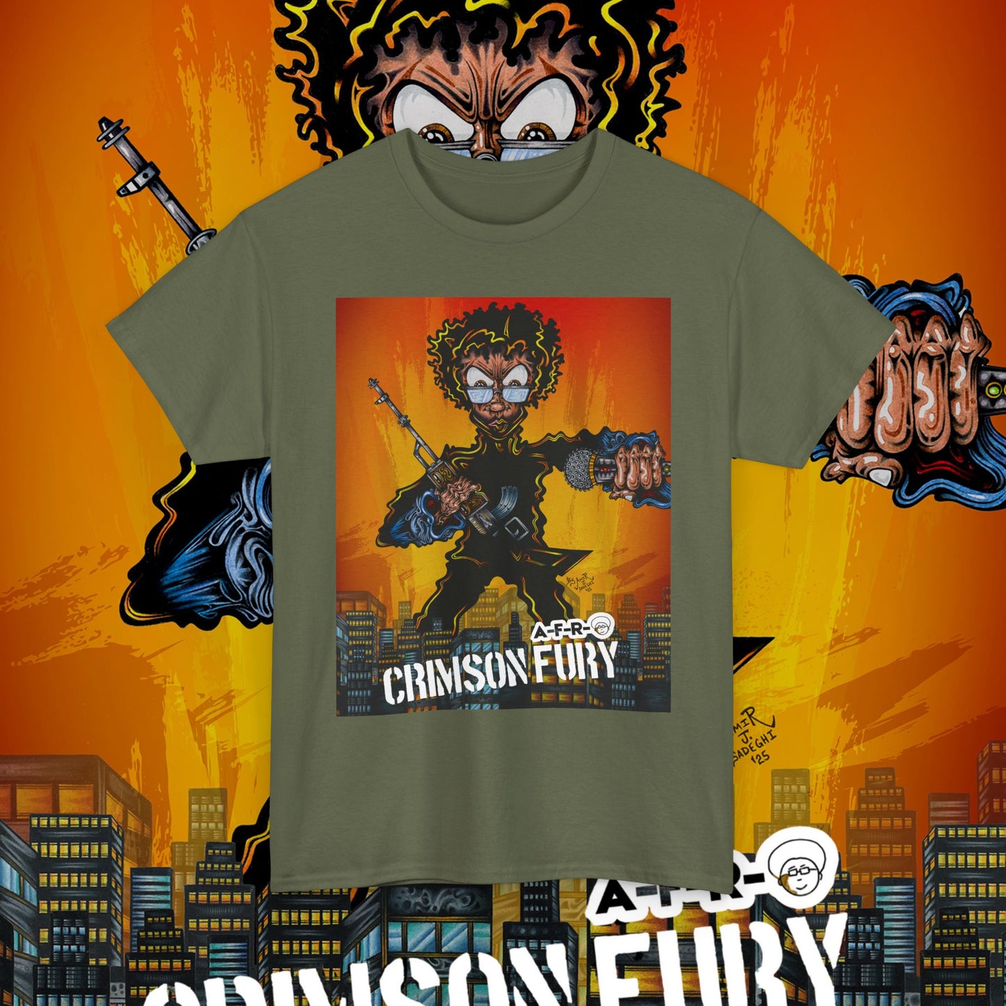Crimson Fury Tee