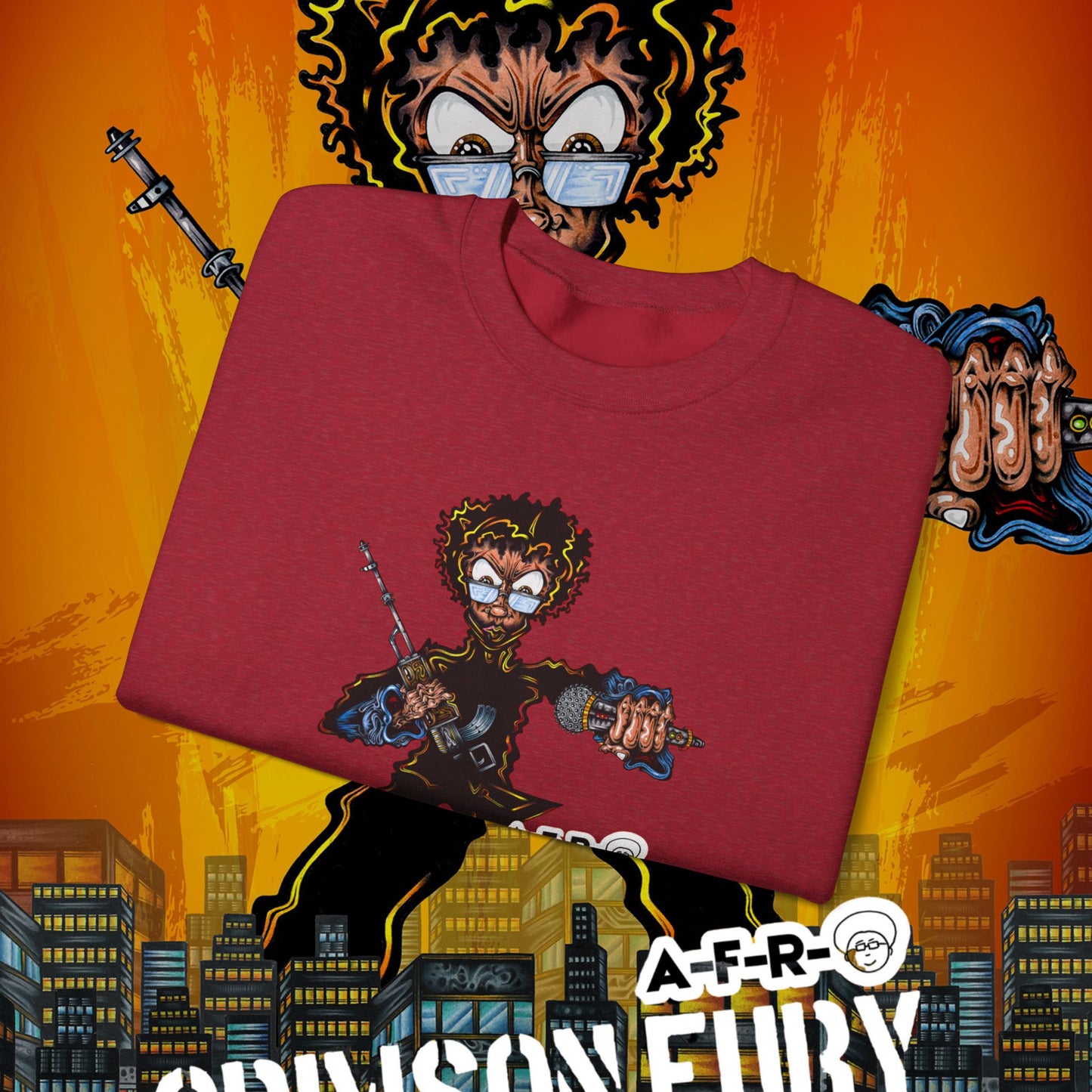 Crimson Fury - Crewneck