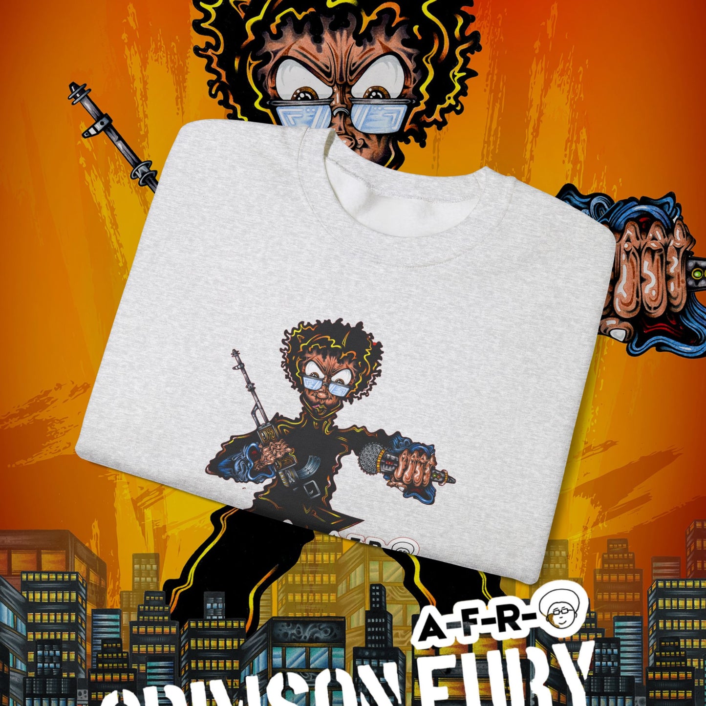 Crimson Fury - Crewneck