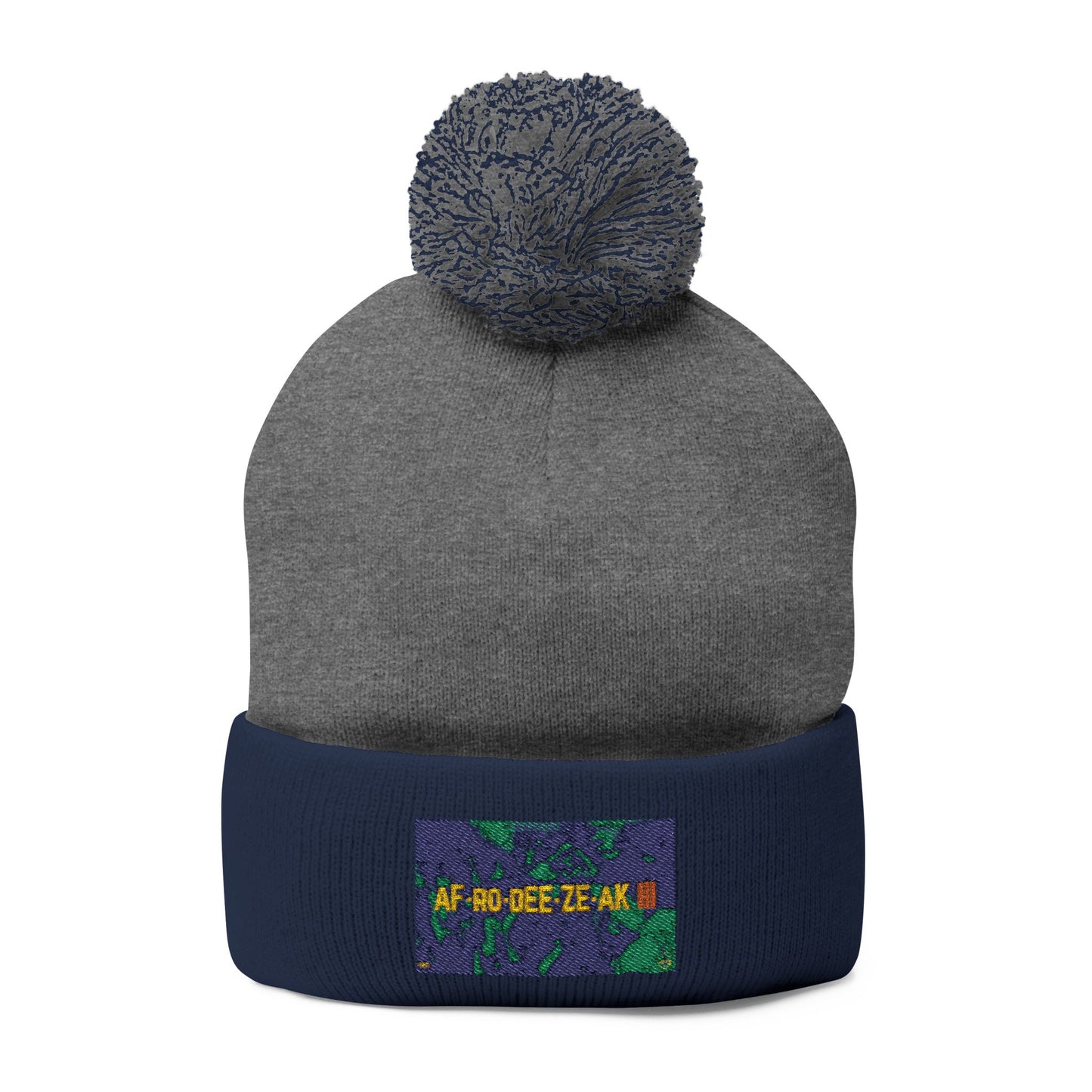 AFRODEEZEAK 3 - Pom-Pom Knit Cap