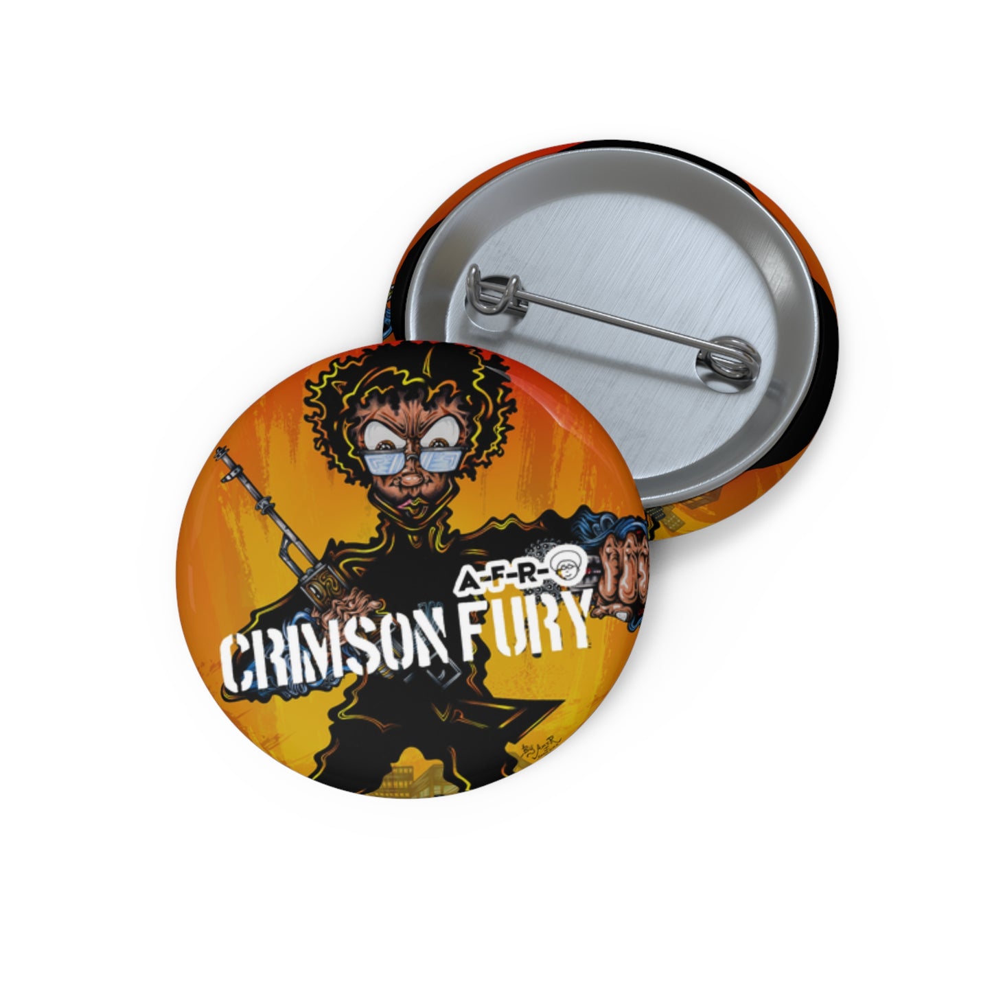 Crimson Fury - Collectors Pin